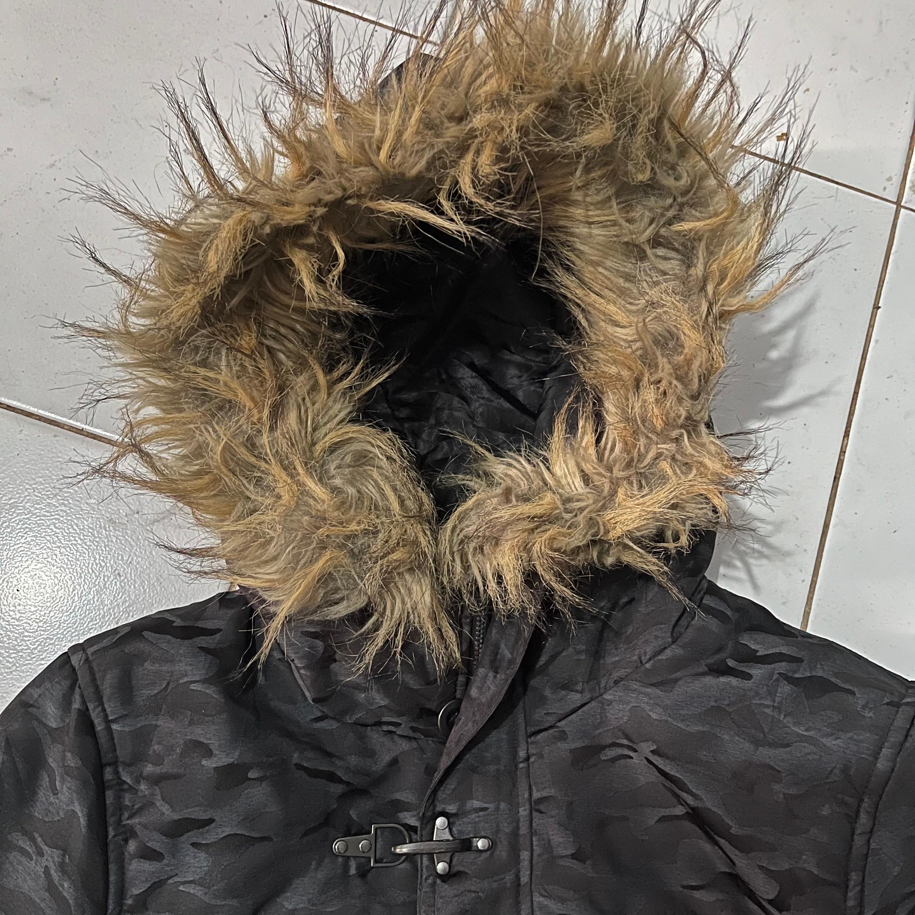 KMRii In the Attic Camo Lgb Ifisxwasnine Goa Fur Jacket Size US L / EU 52-54 / 3 - 3 Thumbnail