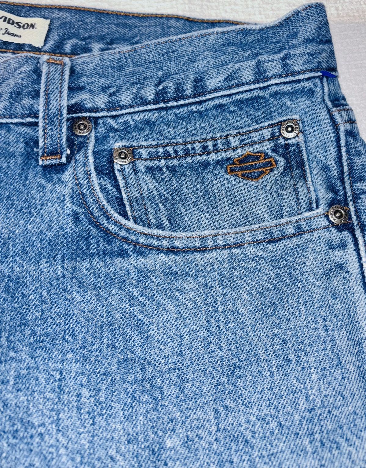 Harley Davidson VTG Harley Davidson Jeans Size US 34 / EU 50 - 2 Thumbnail