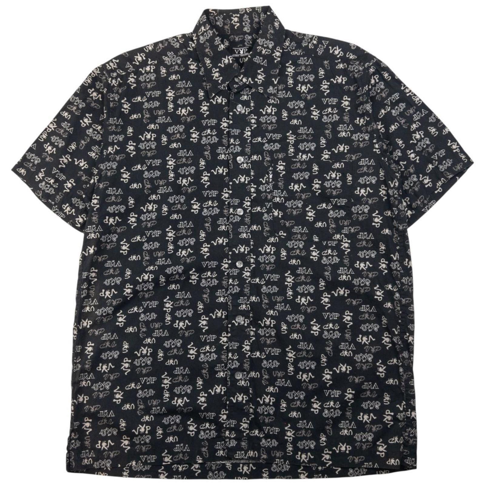Playboy Vintage Playboy VIP Collection Monogram Button Up Shirt M Size US M / EU 48-50 / 2 - 1 Thumbnail