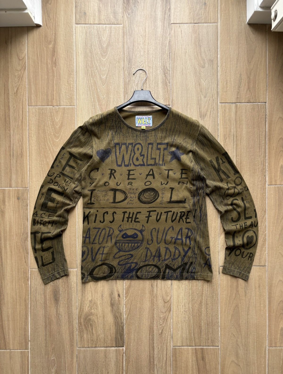 Walter Van Beirendonck Rare Vintage 90s Walter Van Beirendonck Longsleeve Size US M / EU 48-50 / 2 - 1 Thumbnail