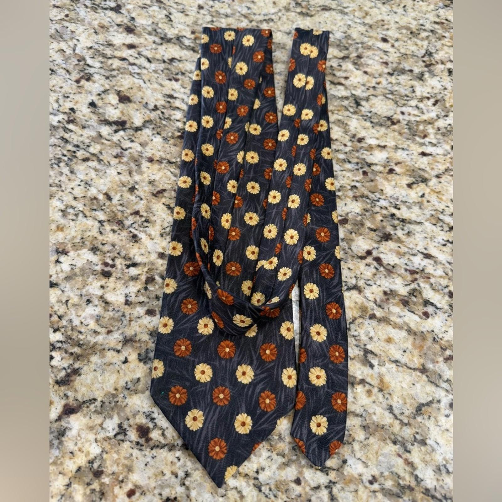Other Ketch floral tie blue yellow orange Size ONE SIZE - 5 Thumbnail