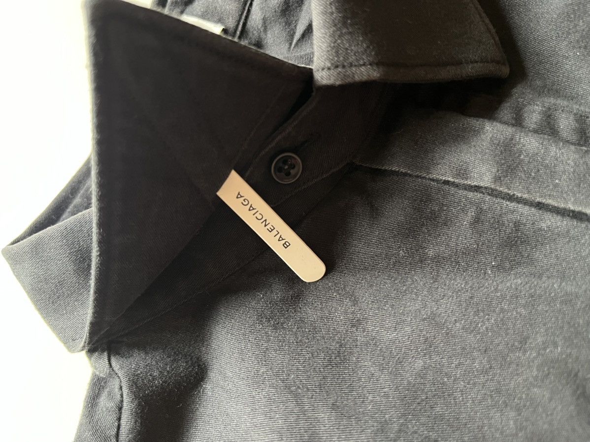 Balenciaga Balenciaga Black Zip Overshirt – Ref. 433502 TSD07 1000 Size US XXS / EU 40 - 4 Thumbnail