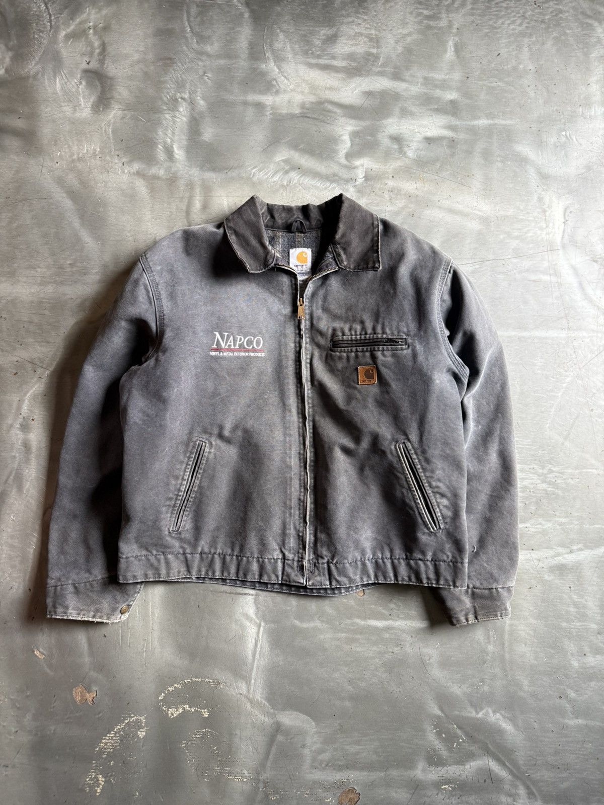 Carhartt Vintage Faded Black Carhartt Detroit Jacket Size US XL / EU 56 / 4 - 1 Thumbnail