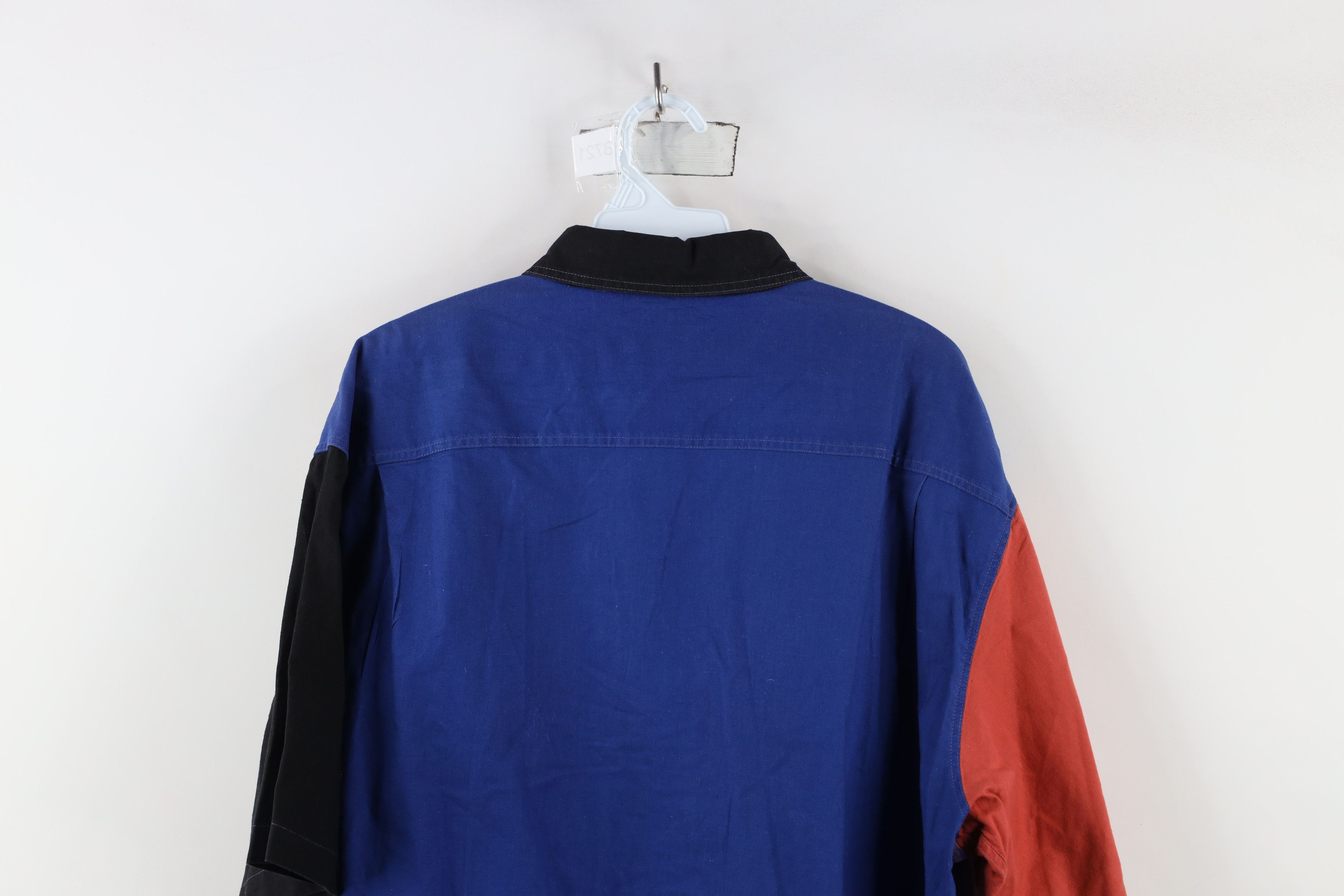 Vintage Vintage 90s Streetwear Short Sleeve Collared Button Shirt Size US L / EU 52-54 / 3 - 11 Thumbnail