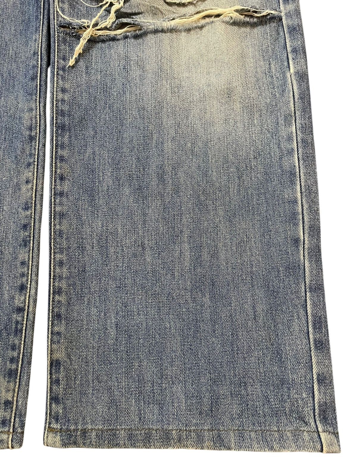 Edwin Vintage 90s Edwin 404 Mud Wash Distressed Style Baggy Jeans Size US 36 / EU 52 - 8 Thumbnail
