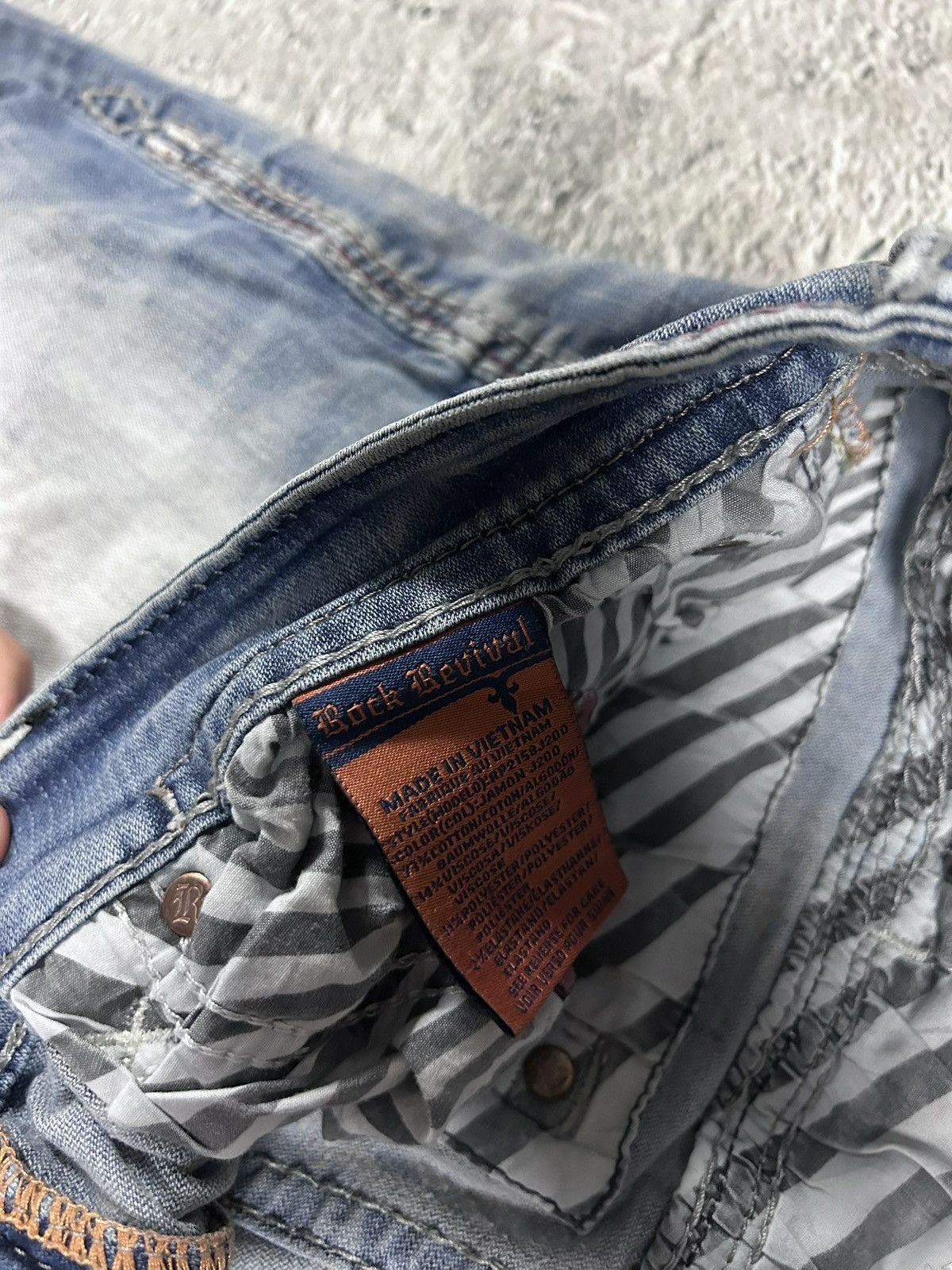 Rock Revival Rock Revival jeans washed Y2K Jamon Straight Size US 32 / EU 48 - 11 Thumbnail