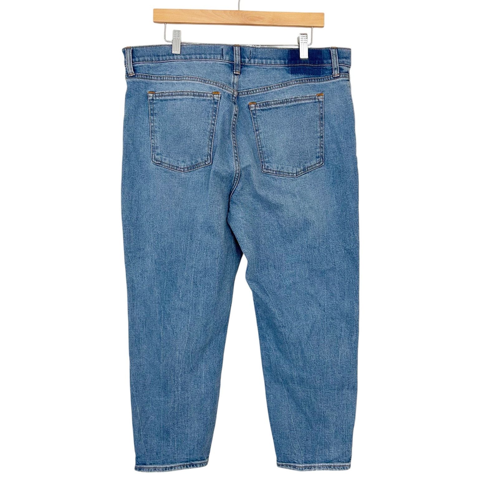 Abercrombie & Fitch Abercrombie The Mom High Rise Jeans Sz 16S Size 38" / US 16 / IT 52 - 4 Thumbnail