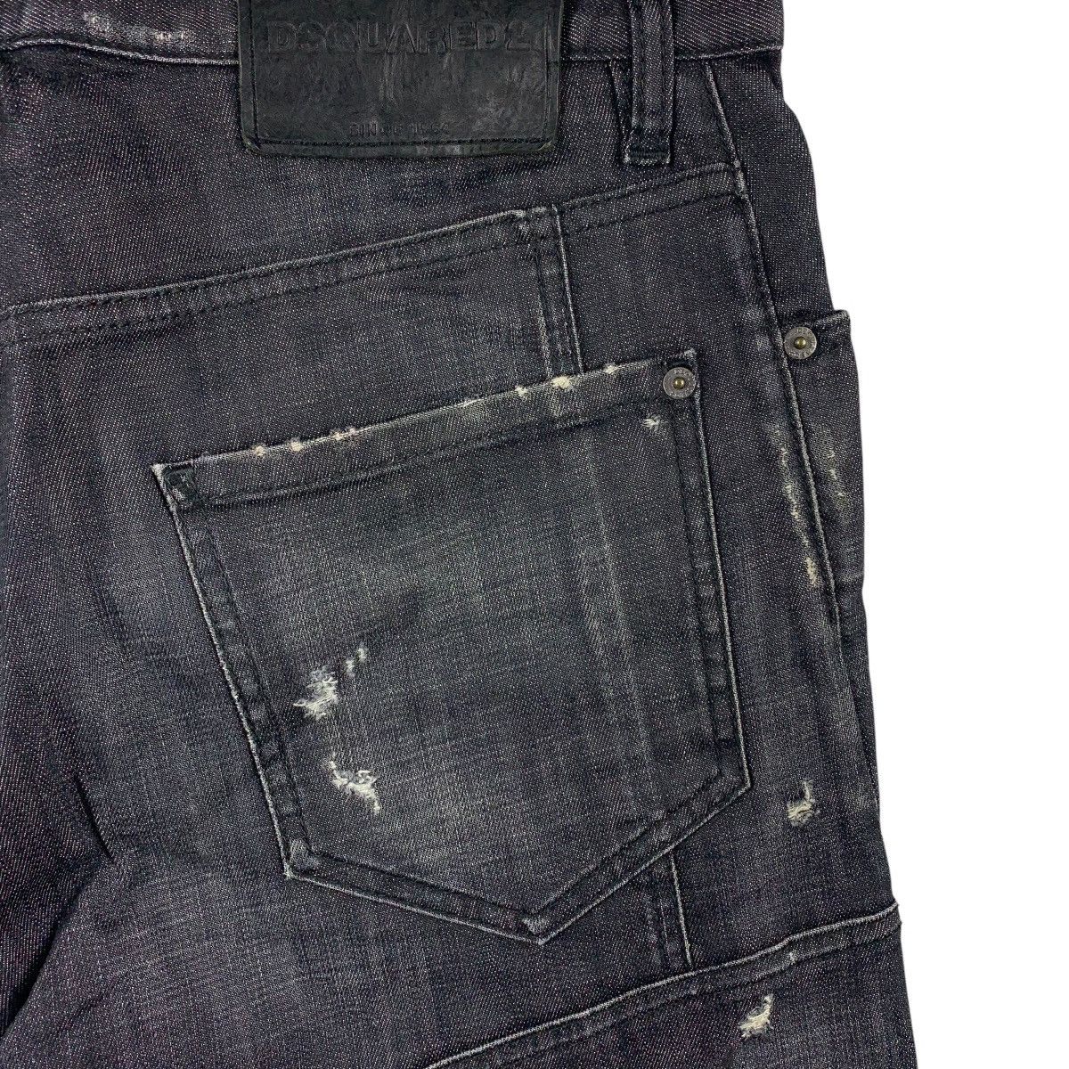 Dsquared2 × Japanese Brand DSQUARED2 distressed biker jeans pants Size US 34 / EU 50 - 17 Thumbnail