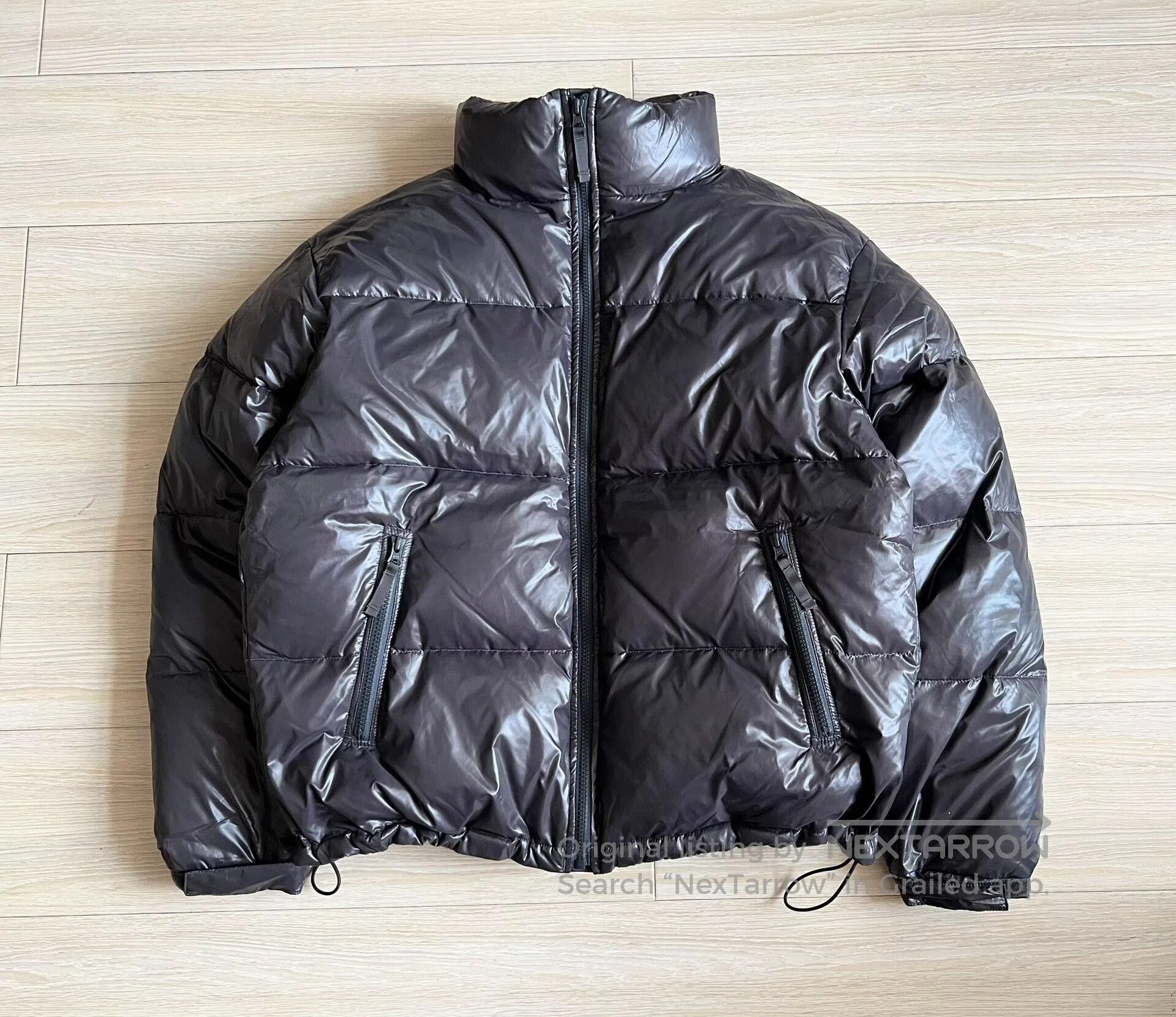 Beams Japan lightweight warm puffer jacket with stand collar. Size US M / EU 48-50 / 2 - 3 Thumbnail