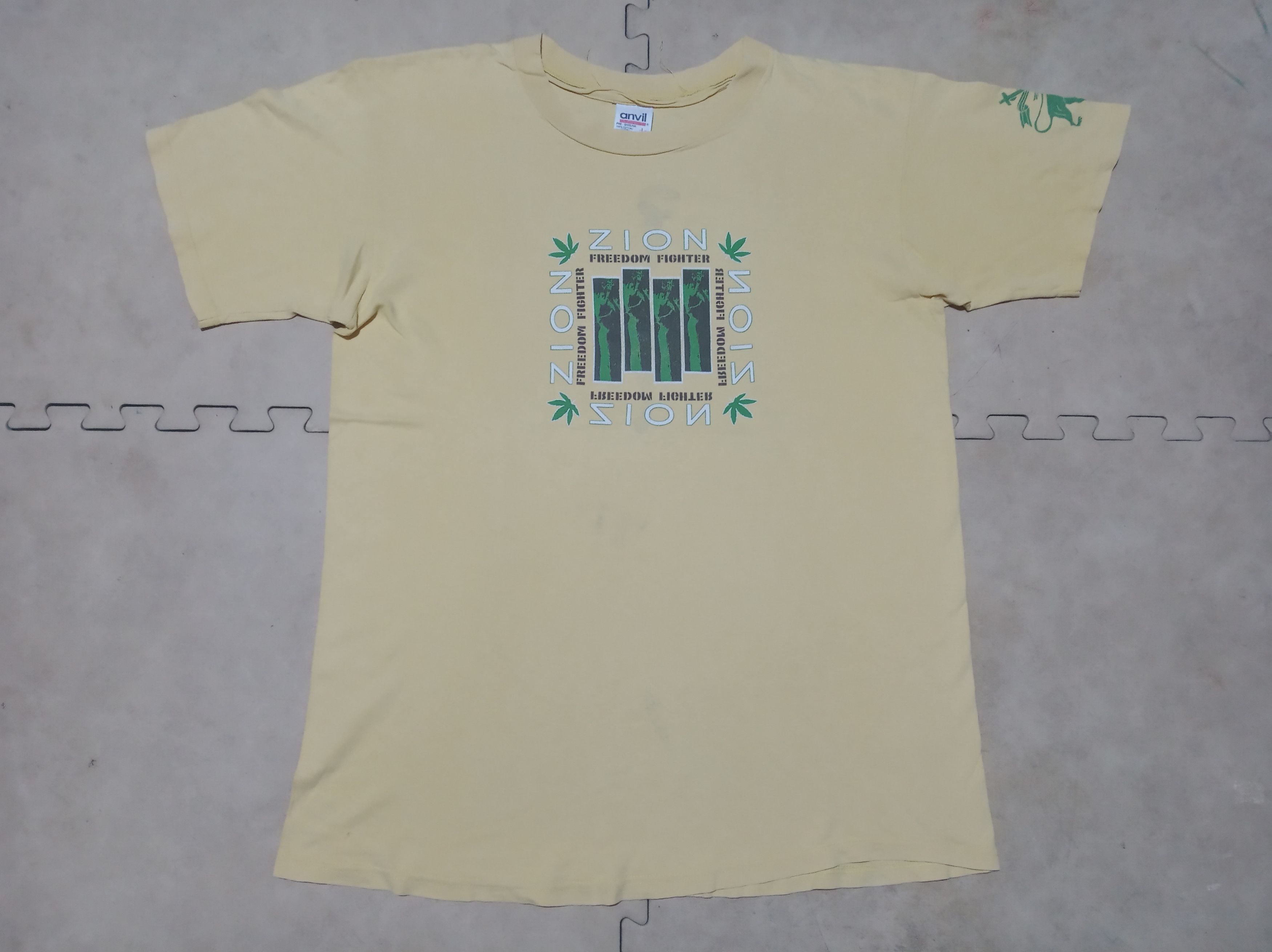 Vintage Zion "Freedom Fighter" Size US L / EU 52-54 / 3 - 1 Thumbnail