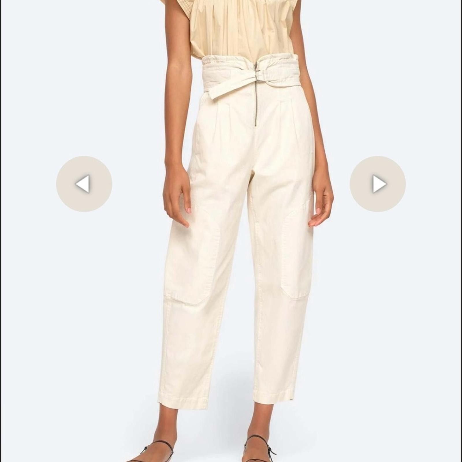 Designer Sea New York high waisted pants Size 25" / US 0 / IT 36 - 1 Thumbnail