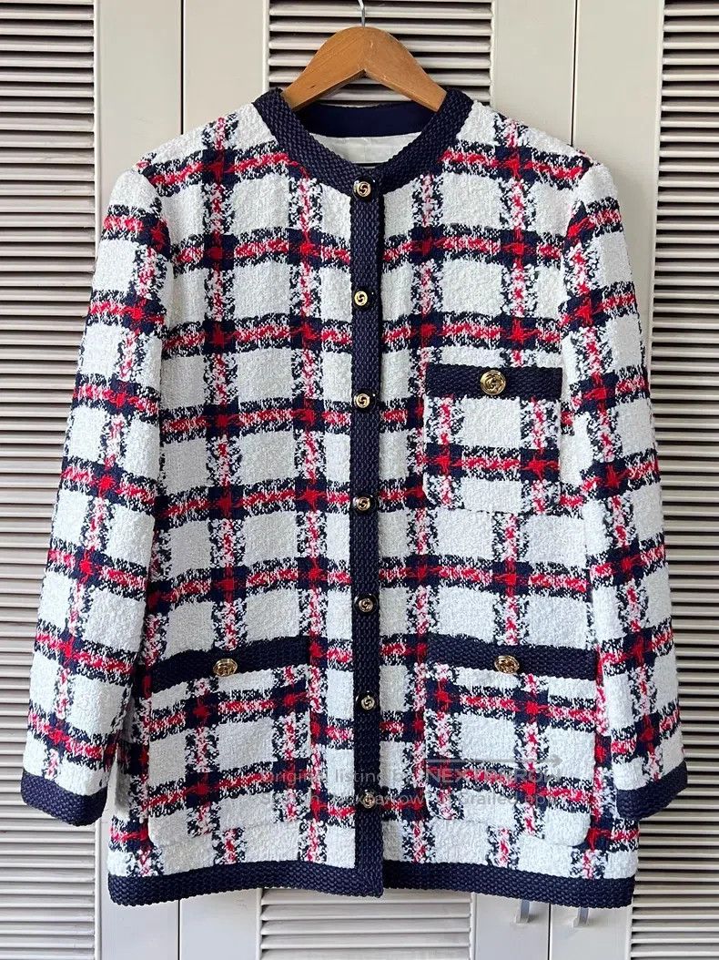 Gucci Gucci Plaid jacket Size XS / US 0-2 / IT 36-38 - 1 Thumbnail
