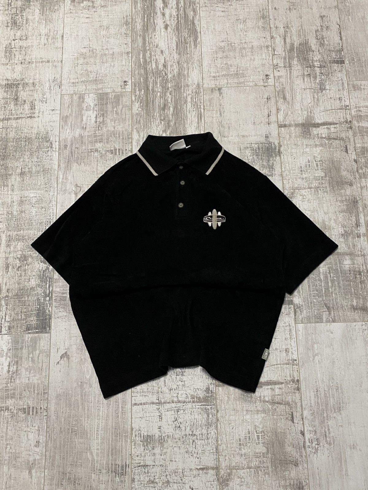 O'Neill 🔥VINTAGE ONEILL SURF Y2K VELVET POLO T-SHIRT Size US M / EU 48-50 / 2 - 1 Thumbnail