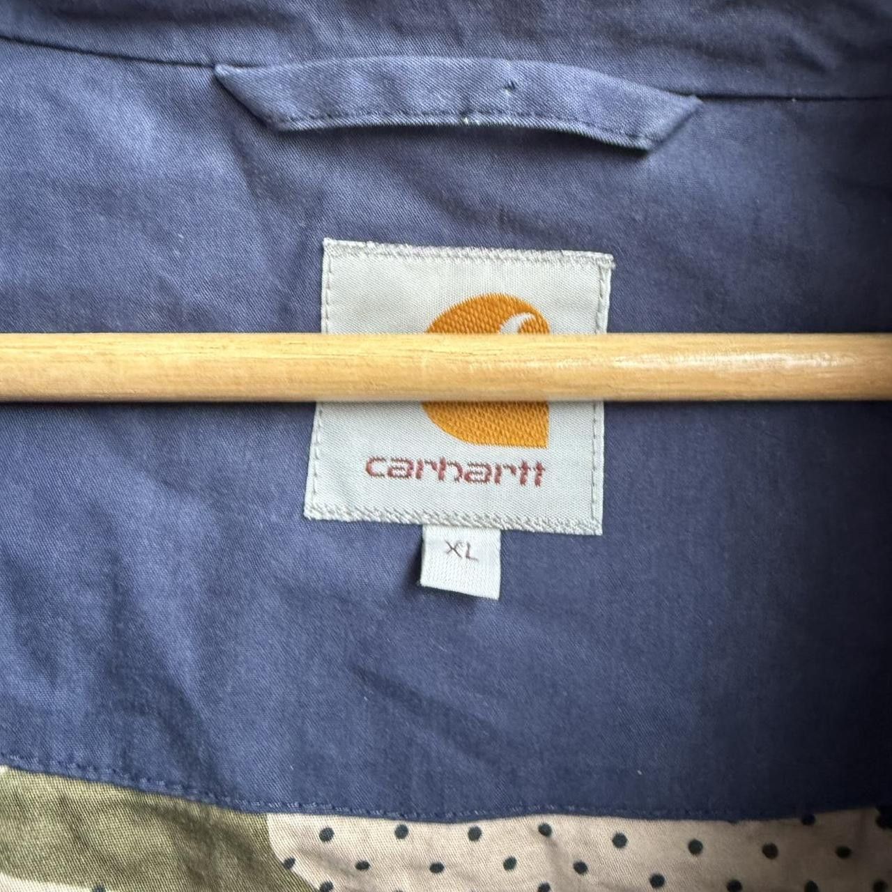 Carhartt Carhartt navy puffe with hood down filled wip Size US XL / EU 56 / 4 - 7 Thumbnail