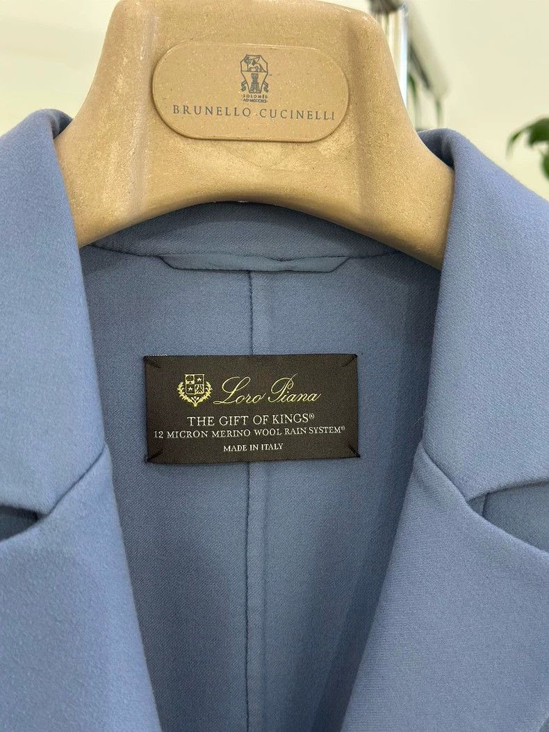 Loro Piana LORO PIANA Medium-long slim suit jacket Size S / US 4 / IT 40 - 2 Thumbnail