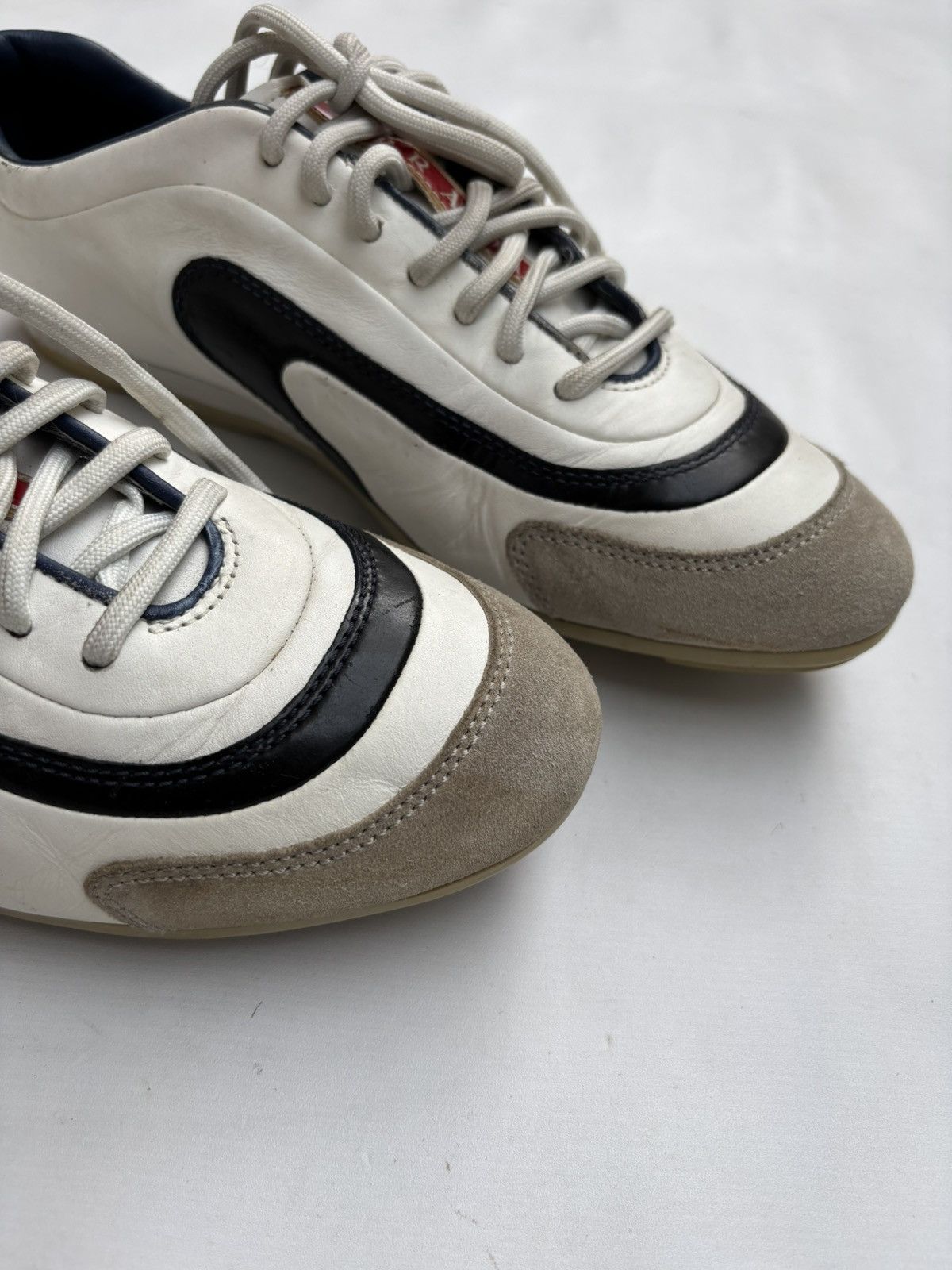 Prada Vintage Low Trainers Size US 7.5 / EU 40-41 - 8 Thumbnail