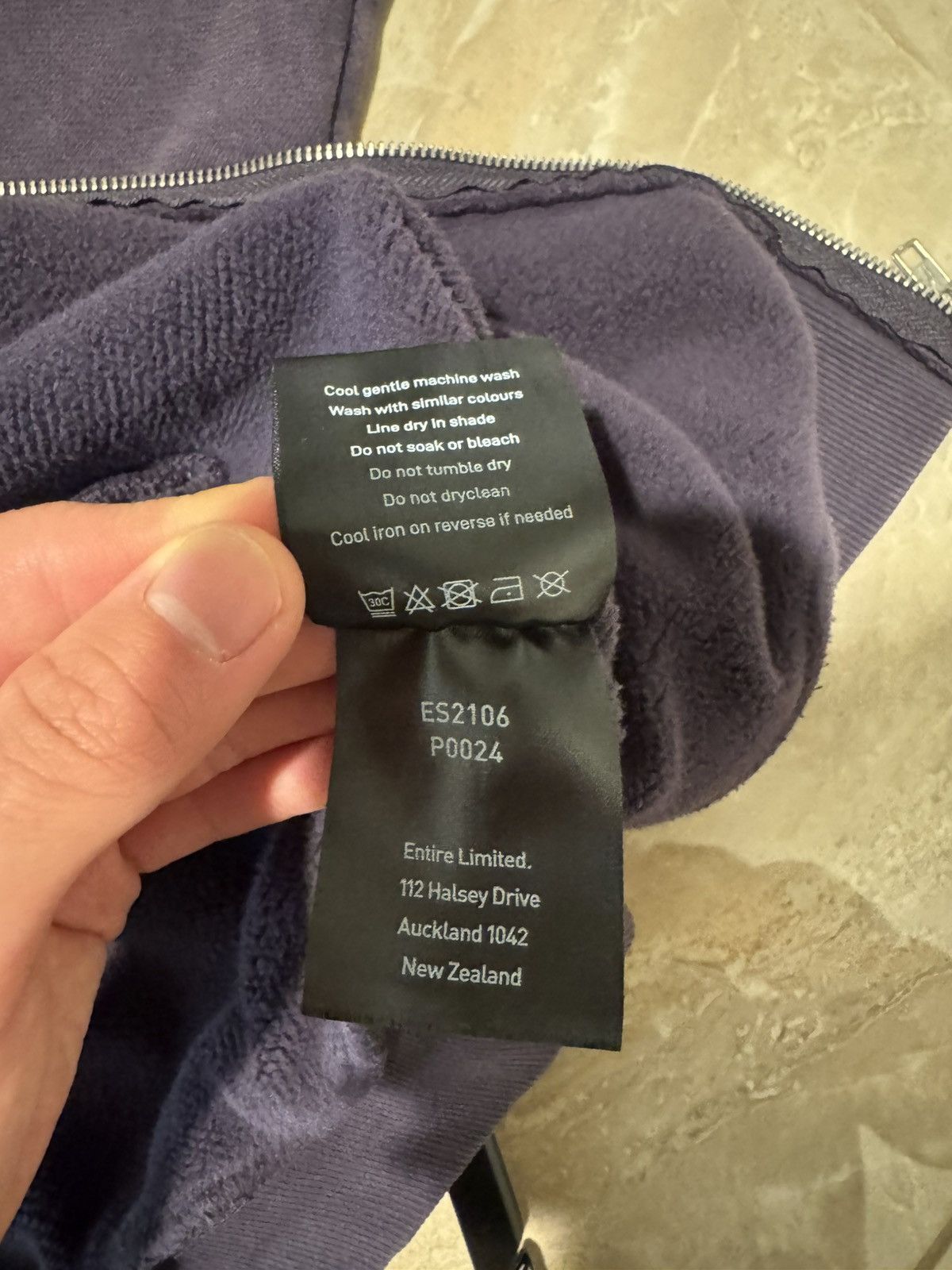 Entire Studios ENTIRE STUDIOS ETERNAL ZIP HOODIE Size US XS / EU 42 / 0 - 7 Thumbnail