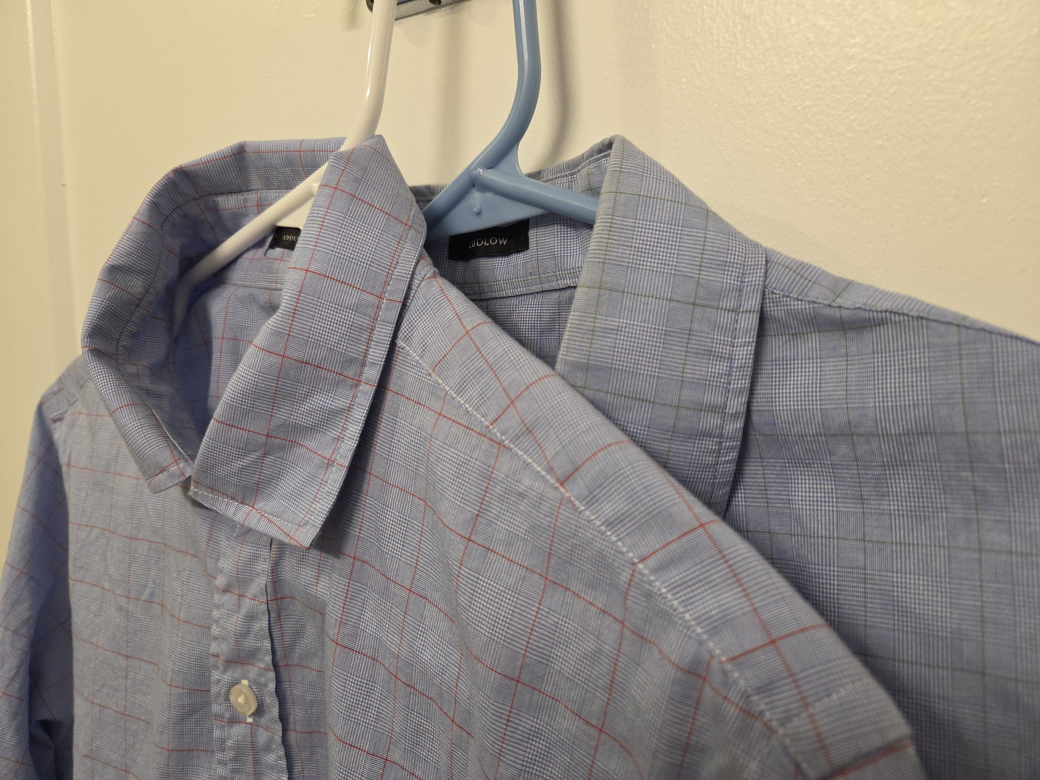 J.Crew TWO 2 PLY Ludlow Small Dress Shirts Size US S / EU 44-46 / 1 - 1 Thumbnail