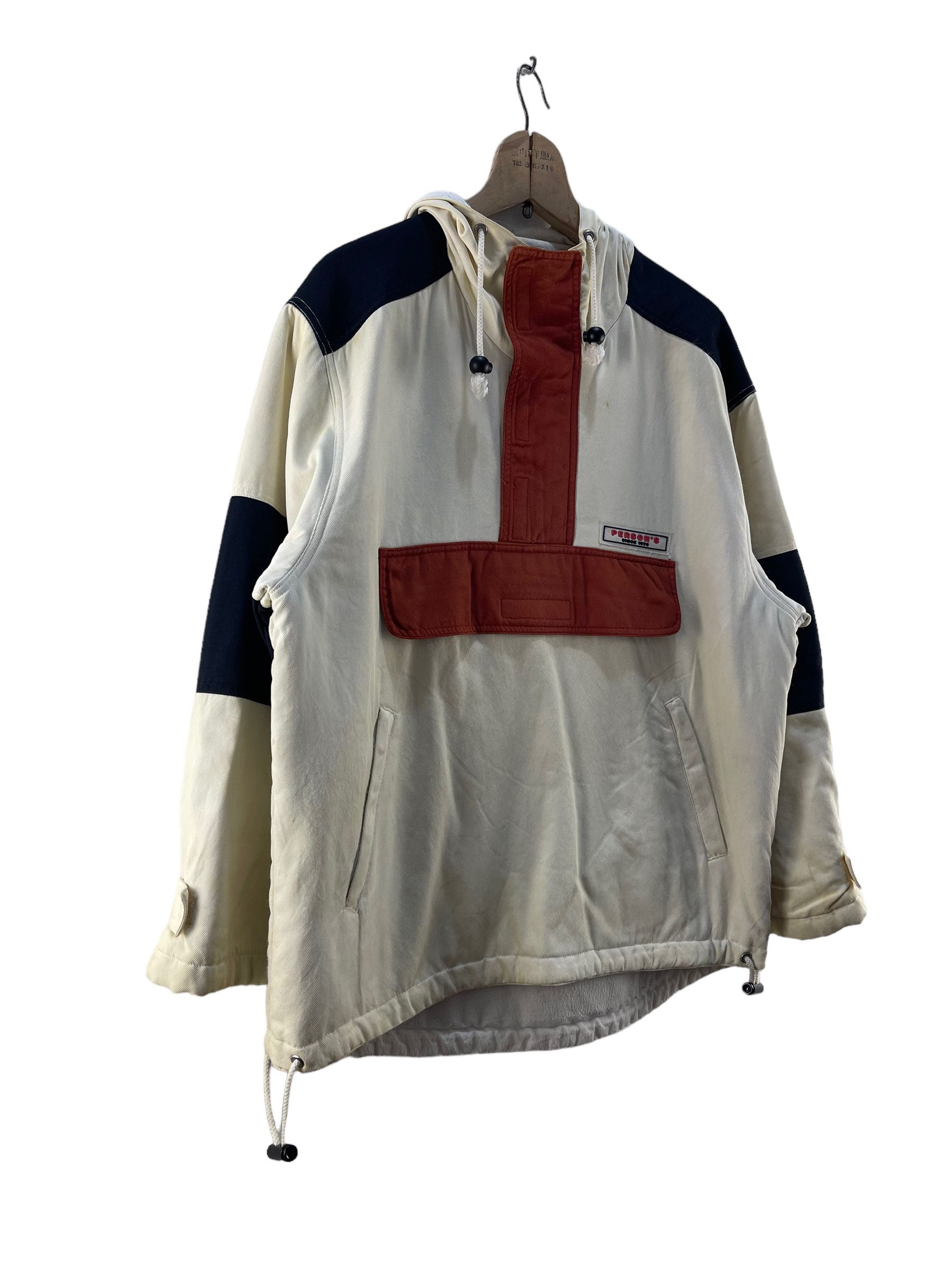 Japanese Brand × PERSON'S Vintage Person's Racing Anorak Hoodies Jacket Size US M / EU 48-50 / 2 - 4 Thumbnail