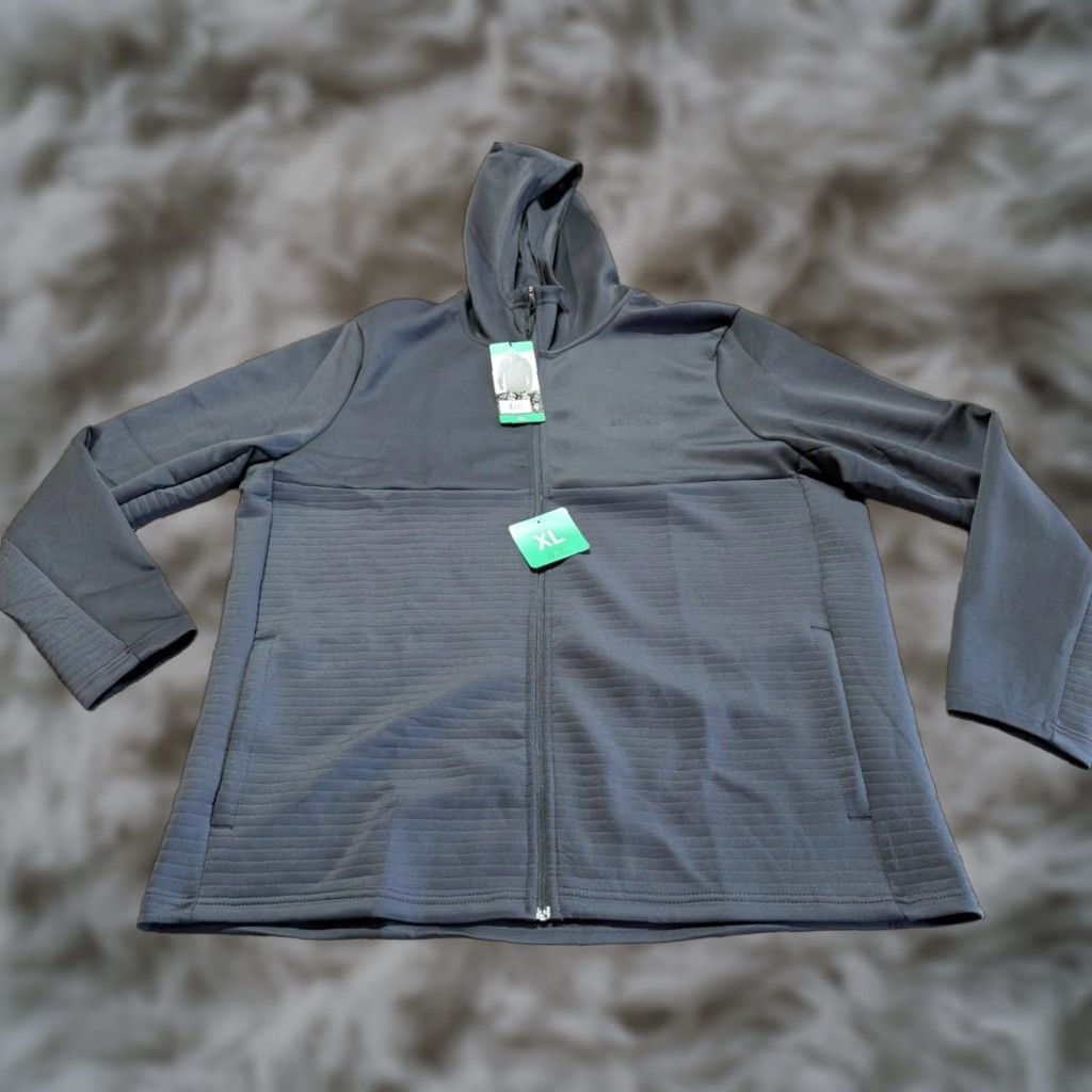 Spyder Spyder Mens Jacket XL Full Zip Windbreaker Black NEW TAGS Size US XL / EU 56 / 4 - 1 Thumbnail