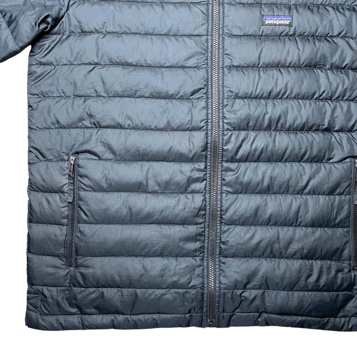 Patagonia × Vintage 2015 Patagonia Black Down Zip Up Style 28387 Puffer Jacket Size US L / EU 52-54 / 3 - 7 Thumbnail
