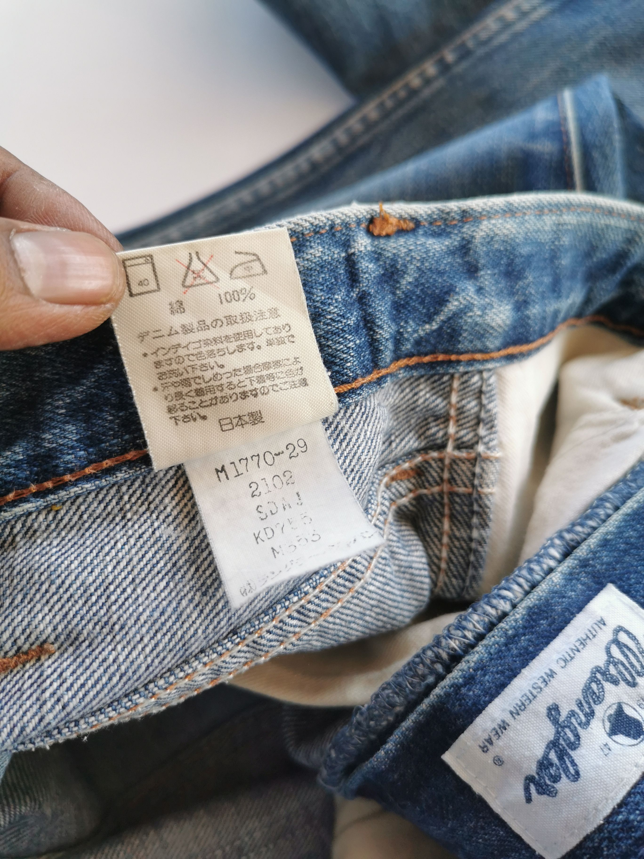 Wrangler vintage wrangler western jeans Size US 29 - 8 Thumbnail