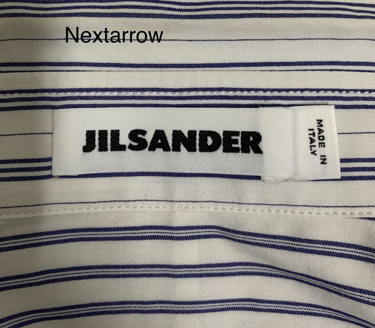 Jil Sander JIL SANDER Classic Striped Shirt2412-Nextarrow Size US S / EU 44-46 / 1 - 2 Thumbnail