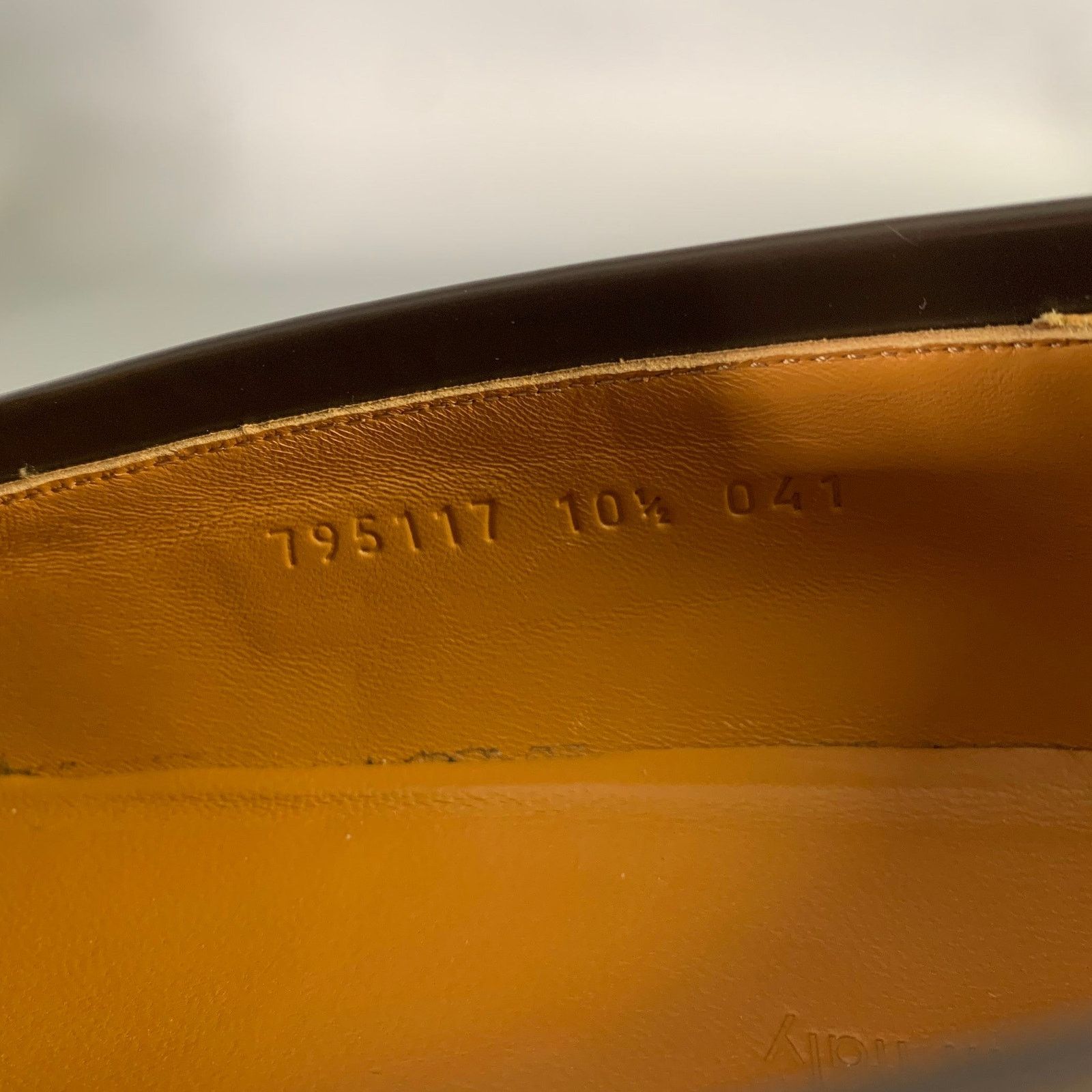 Gucci GUCCI Size 10.5 Brown Tan Monogram Canvas Loafers Size US 10.5 / EU 43-44 - 8 Thumbnail