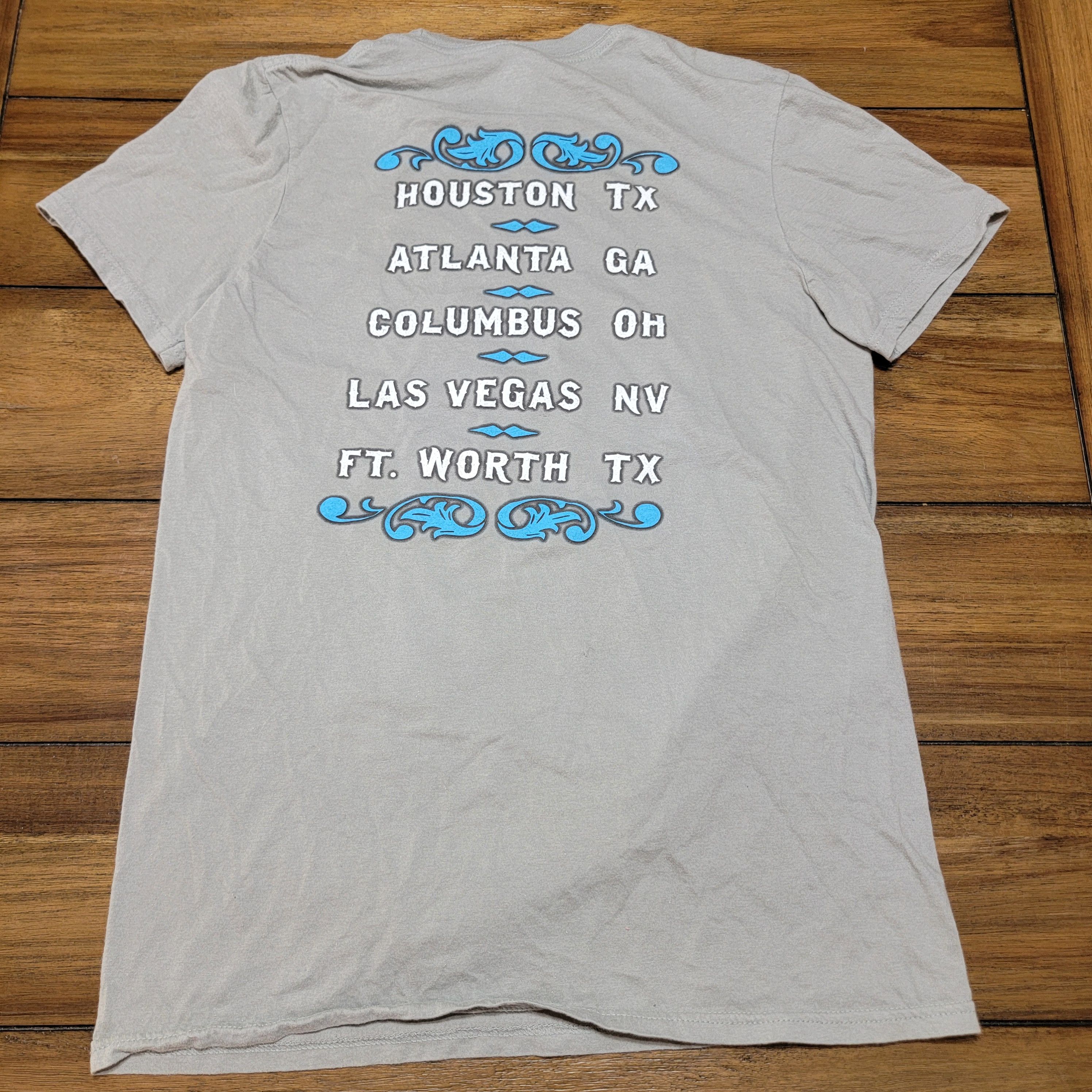 Anvil Anvil Lightweight SS Tee "George Straight" Tour Cities-Small Size S / US 4 / IT 40 - 3 Thumbnail