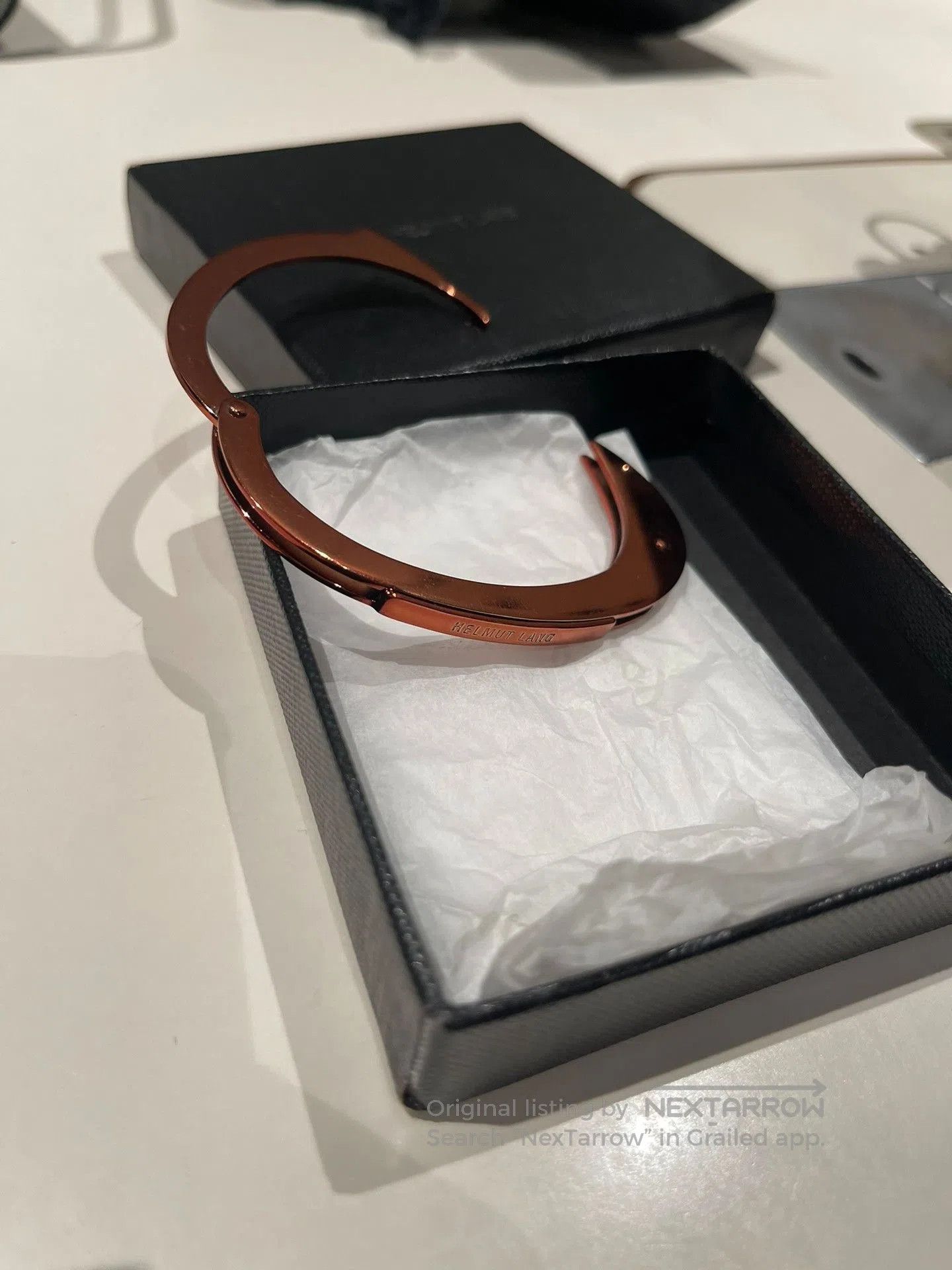 Helmut Lang Helmut Lang 04ss Handcuff Bracelet. Size ONE SIZE - 7 Thumbnail
