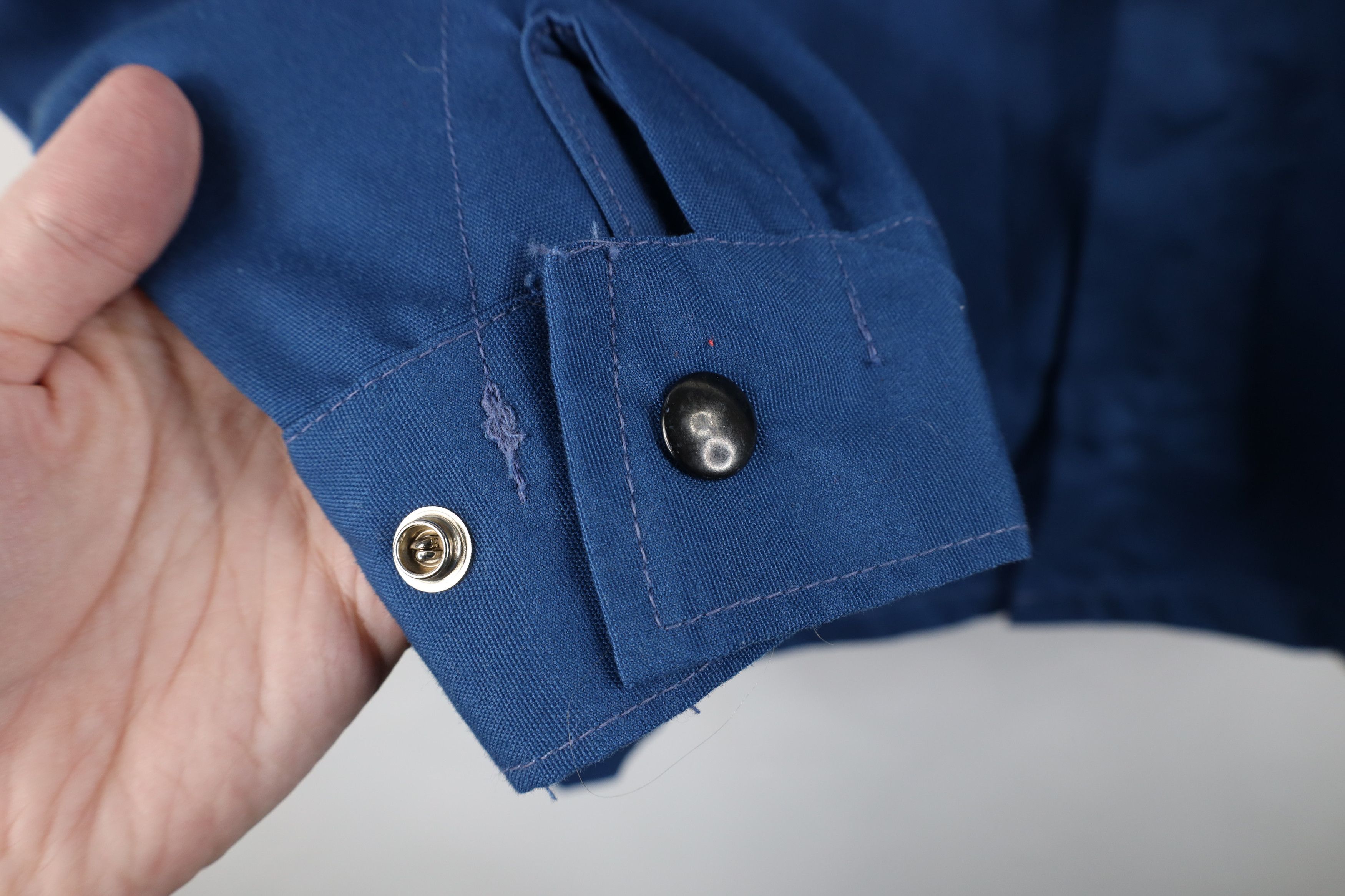 Vintage Vintage 70s Streetwear Workwear Mechanic Button Shirt Jacket Size US M / EU 48-50 / 2 - 5 Thumbnail