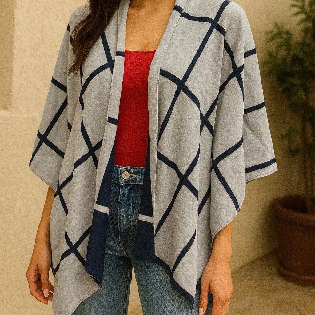 Other Moss Rose Reversible Kimono Wrap – One Size Size ONE SIZE - 3 Thumbnail