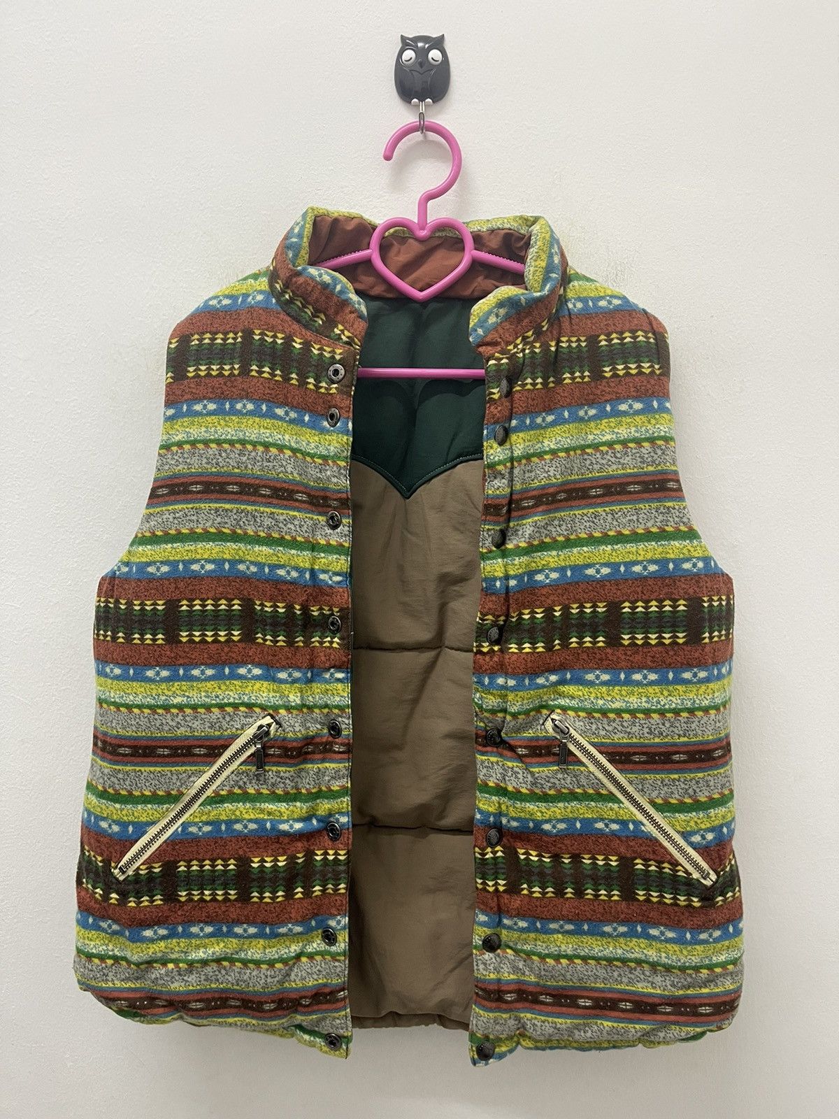 GRN Rare Vintage GRN Union Made Reversible Vest Jacket Size US M / EU 48-50 / 2 - 2 Thumbnail