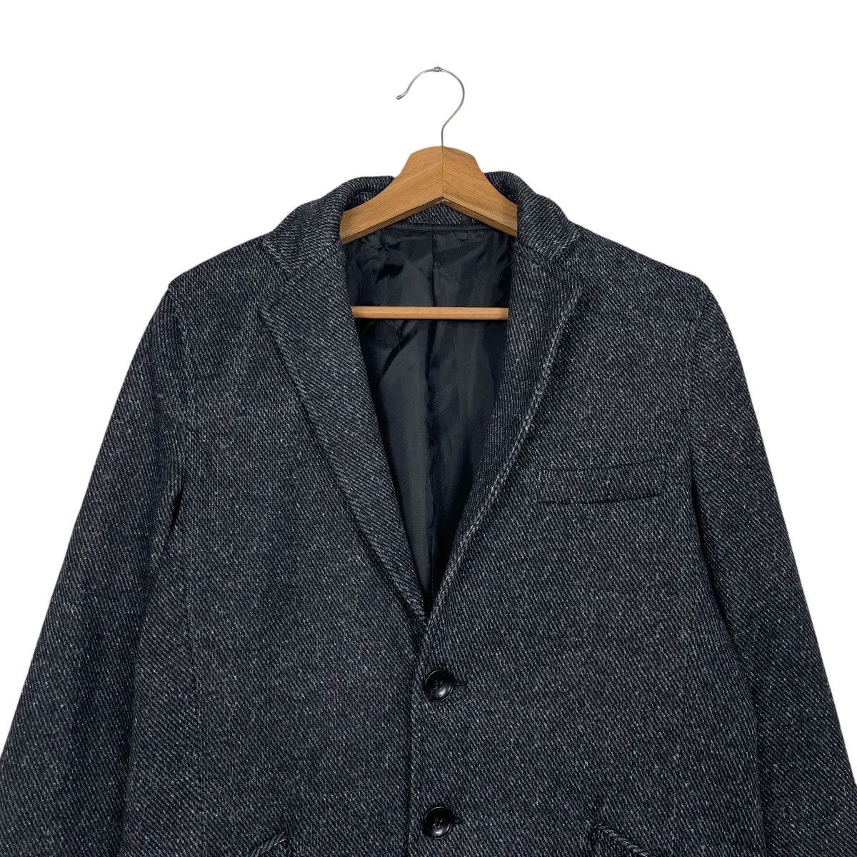 semanticdesign Semantic Design Textured Long Jacket Size US M / EU 48-50 / 2 - 2 Thumbnail