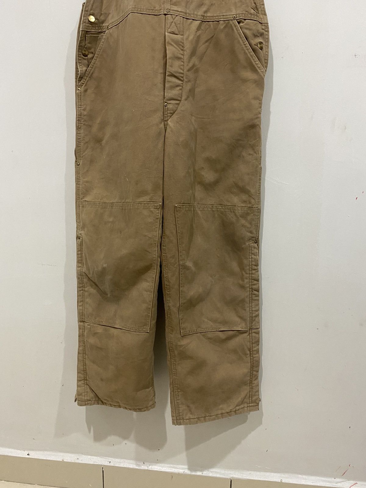 Carhartt Carhartt Vintage Double Knee Bib Overalls 40x30 Size US 40 / EU 56 - 5 Thumbnail