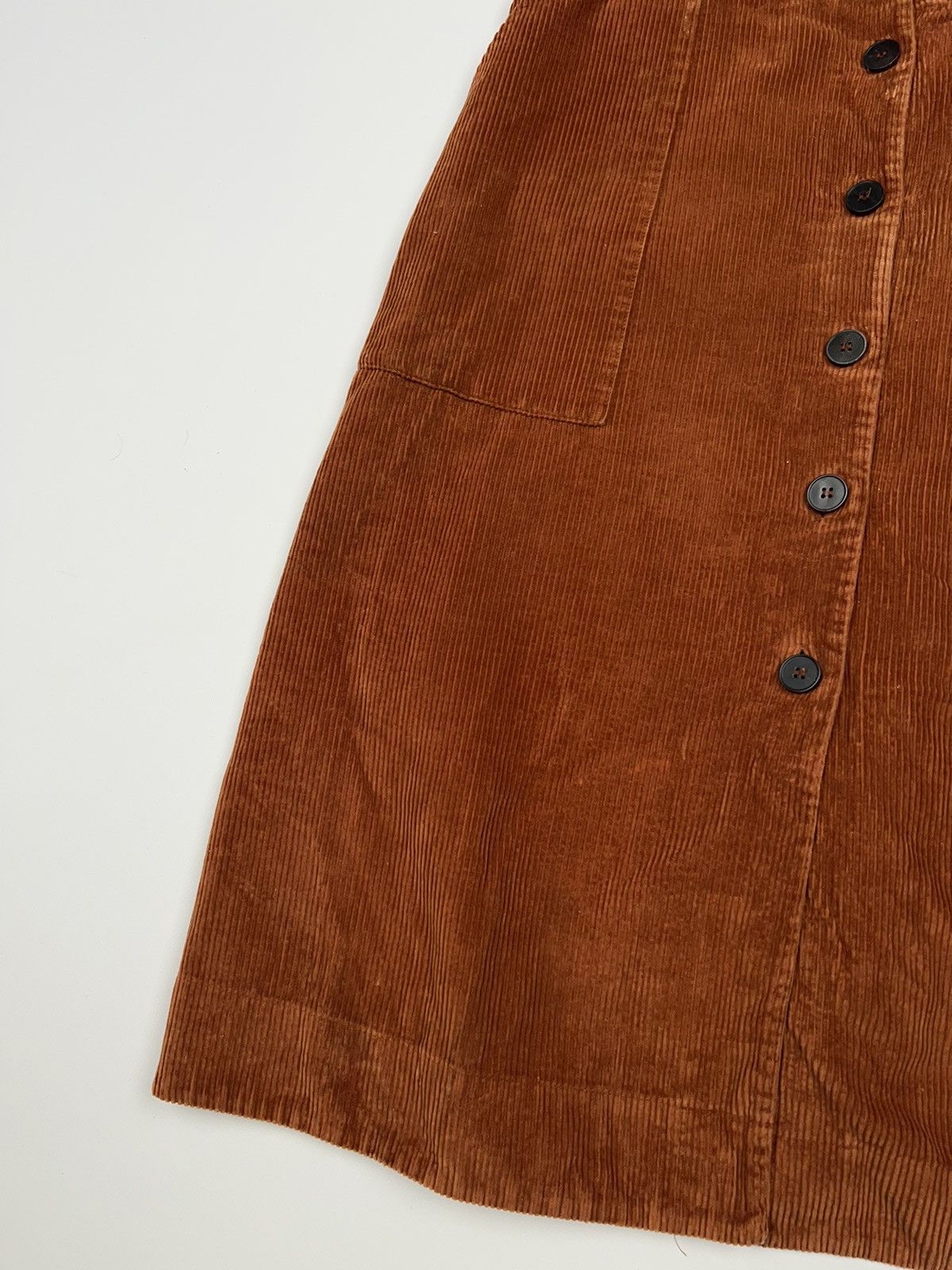 Designer Toast Corduroy Velvet Dress Buttons UK Size L / US 10 / IT 46 - 3 Thumbnail