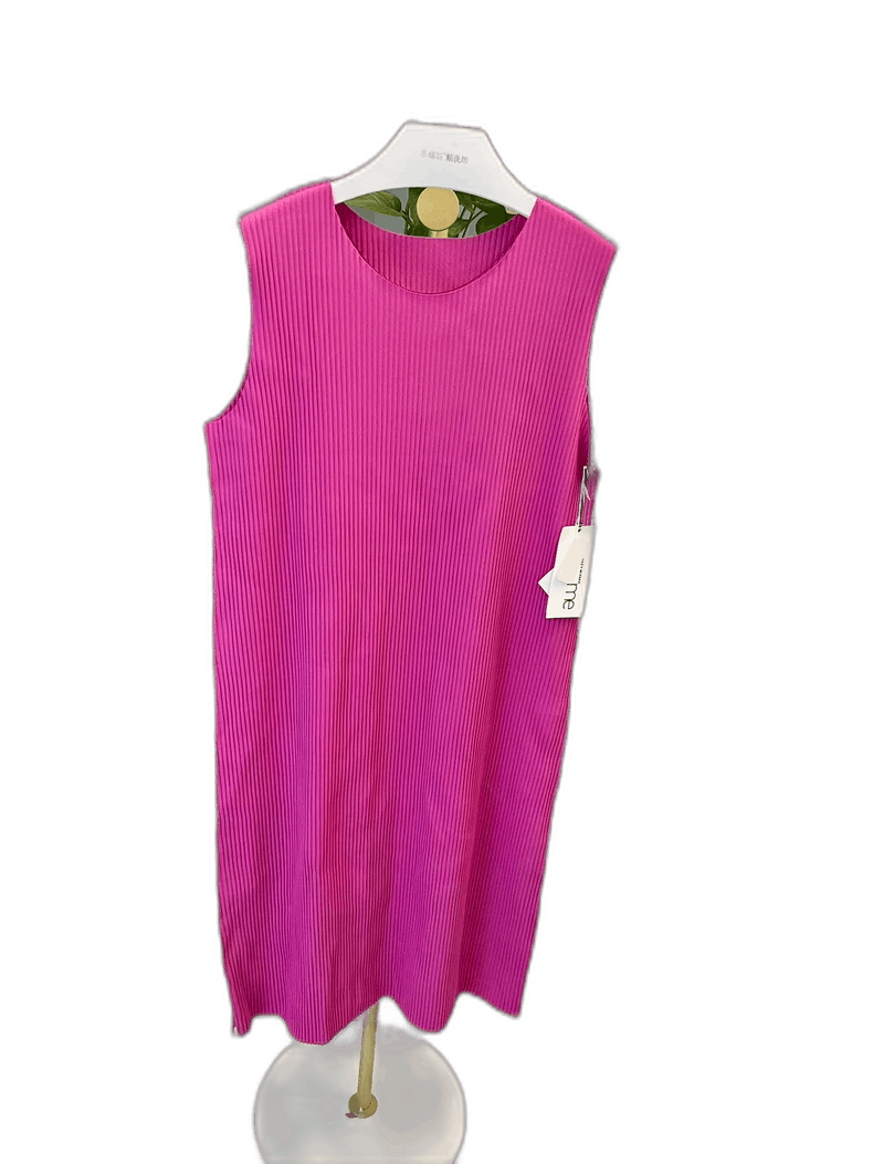 Issey Miyake Issey Miyake Pink Dress with Tags-yf Size S / US 4 / IT 40 - 1 Thumbnail