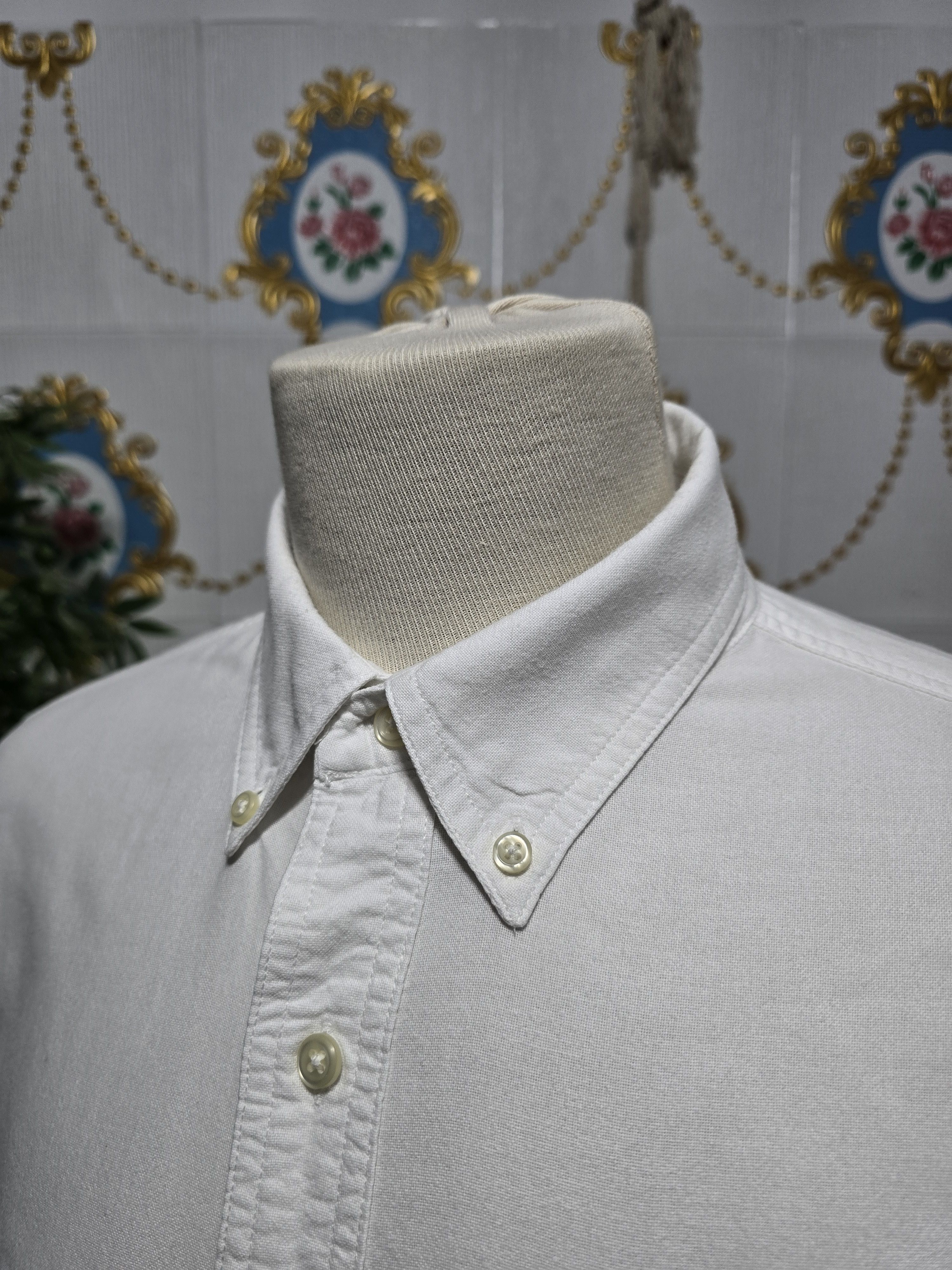 Chaps CHAPS RALPH LAUREN, vintage white cotton button-down shirt. Size US L / EU 52-54 / 3 - 6 Thumbnail