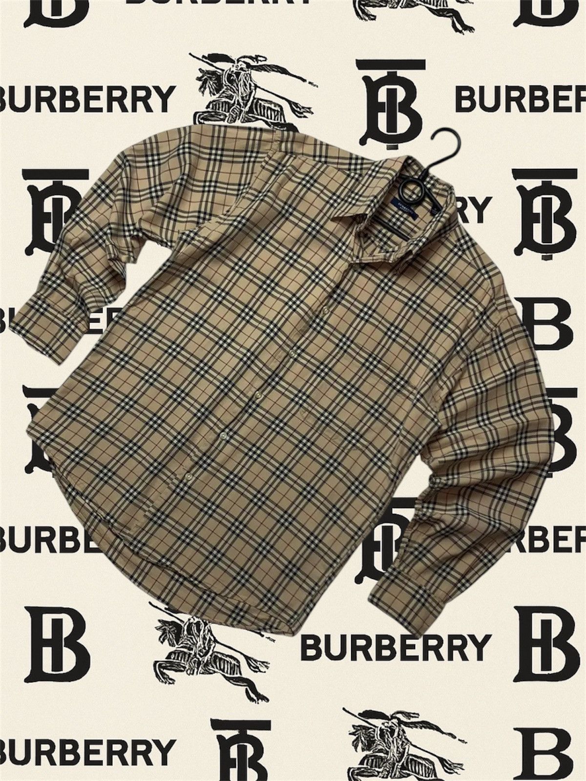 Burberry Vintage Burberry brown plaid shirt USA size S Size US S / EU 44-46 / 1 - 1 Thumbnail