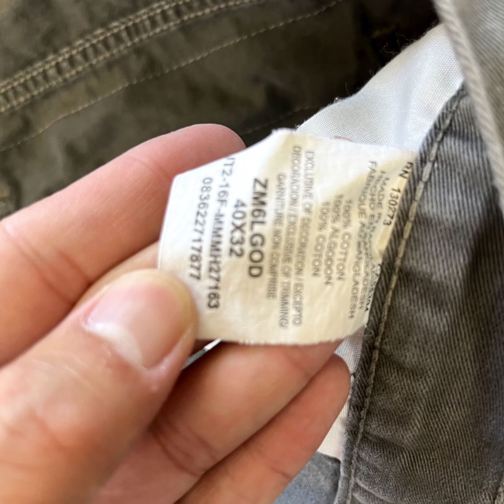 Wrangler Wrangler Pants Mens Size 40x30 Gray Relaxed Fit Cargo Utility Casual Work Pants Size US 40 / EU 56 - 5 Thumbnail
