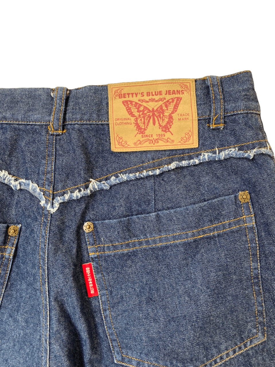 Japanese Brand Flared Shinji Abe Betty Blue Multipocket Jeans Size US 29 - 6 Thumbnail
