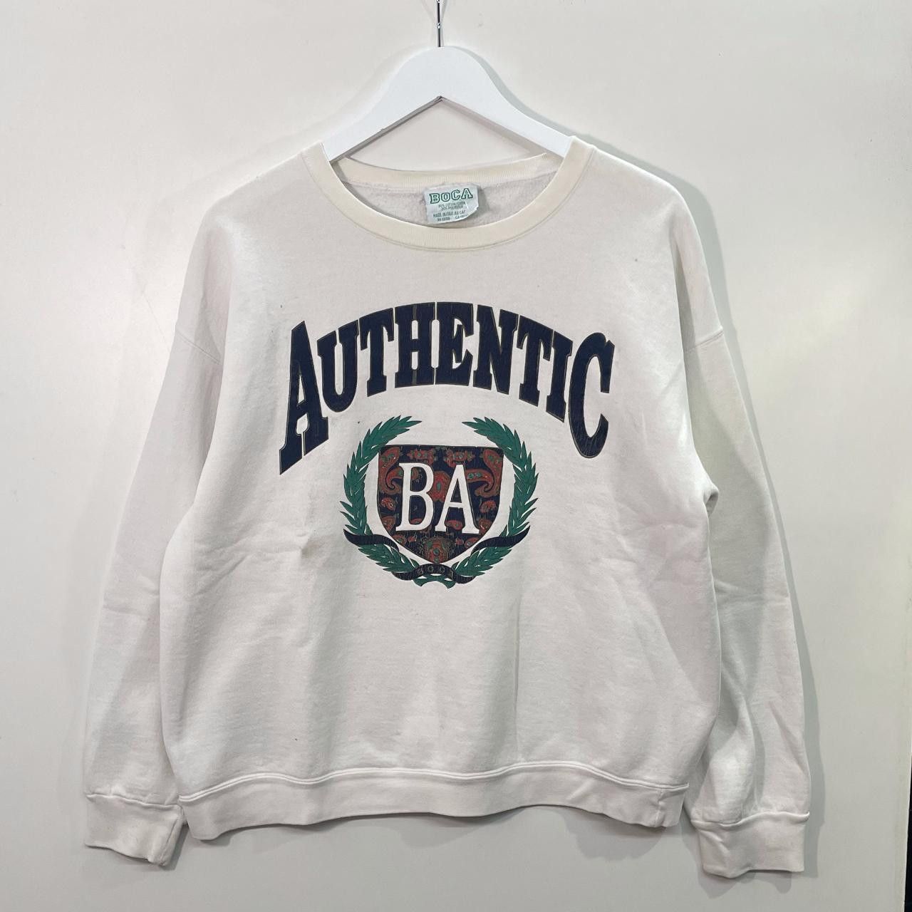 Vintage Authentic Boca Sweatshirt Size US M / EU 48-50 / 2 - 1 Thumbnail