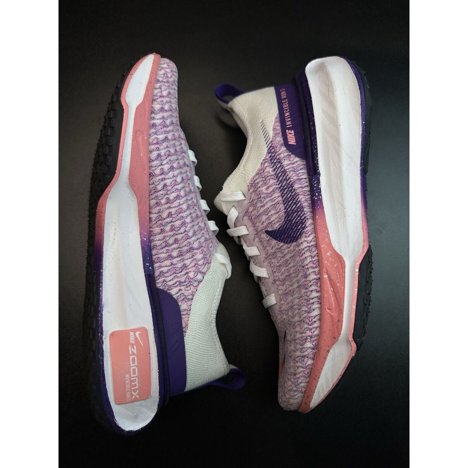 Nike Nike Womens Zoomx Invincible Flyknit 3 FQ8766-100 Size 6 Size US 6 / IT 36 - 5 Thumbnail