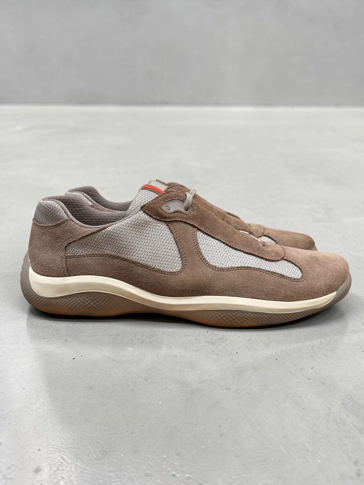 Prada Vintage Prada America Cup Brown Suede size 11 Size US 11 / EU 44 - 2 Thumbnail