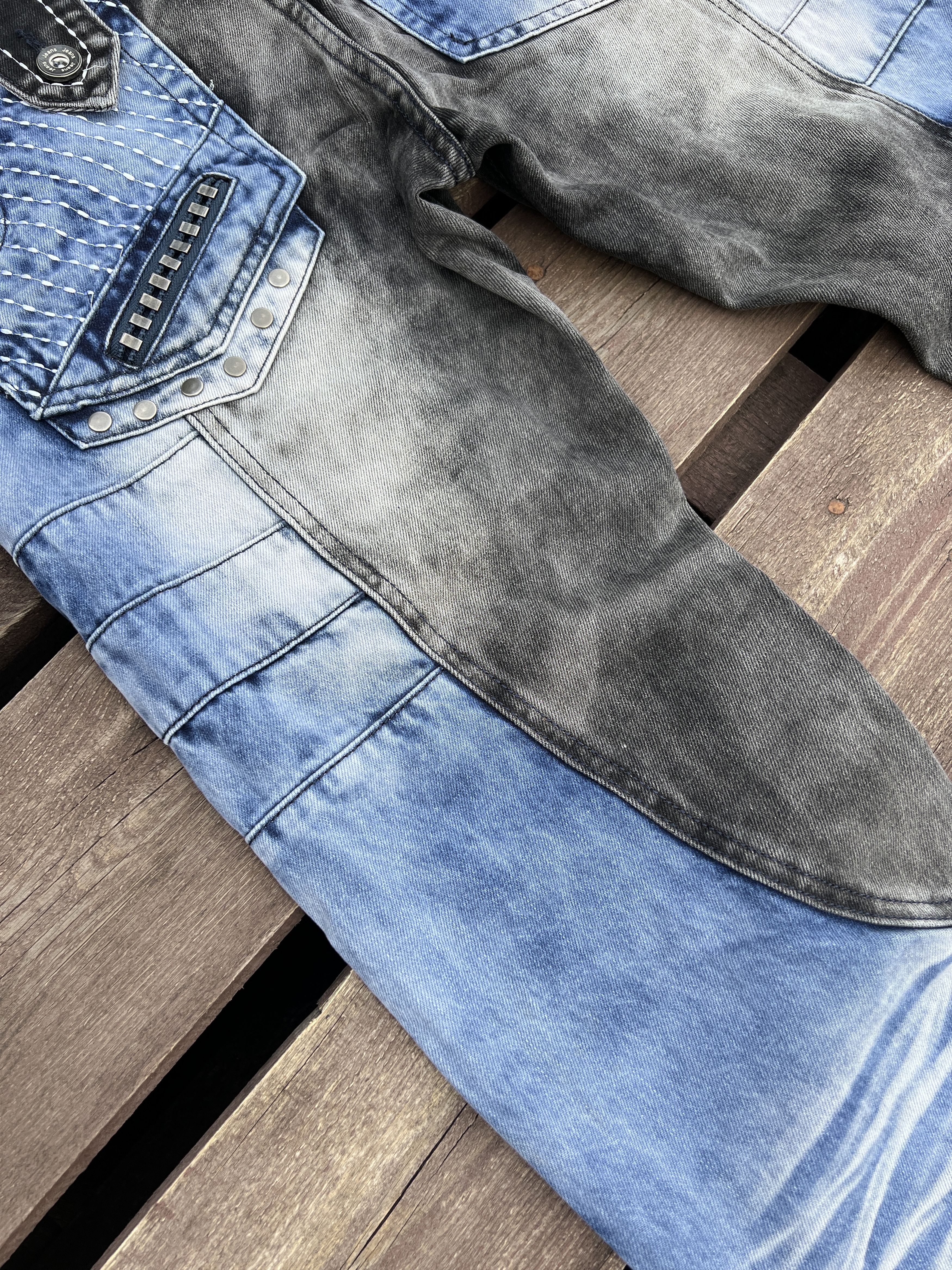 Japanese Brand Japrag Japan Denim Japanese Style Vintage Avant Garde jeans Size US 31 - 5 Thumbnail