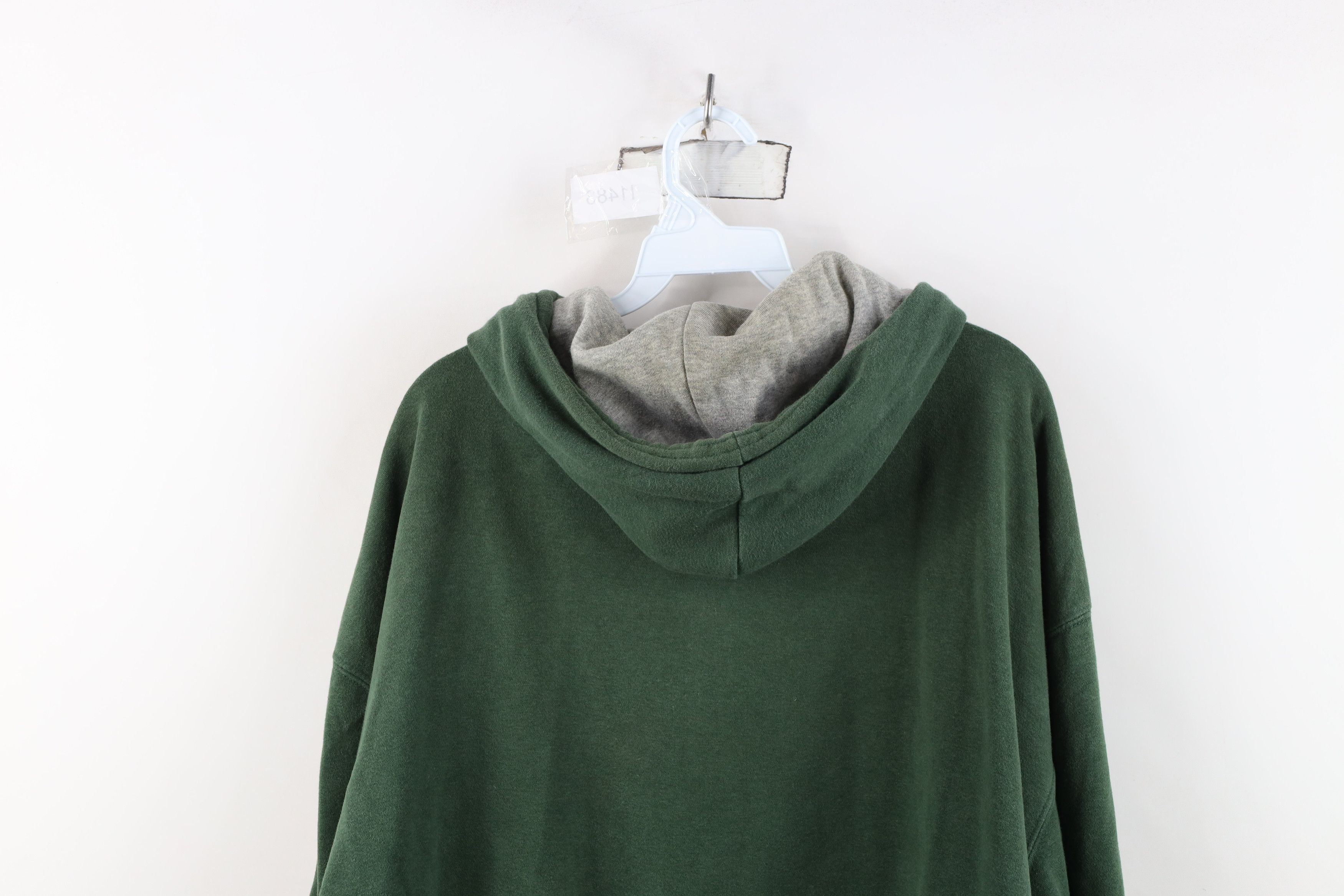 Vintage Vintage 90s Y2K Michigan State University Football Hoodie Size US XXL / EU 58 / 5 - 14 Thumbnail