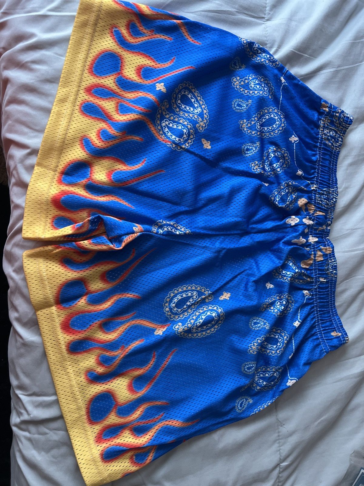 Eric Emanuel Eric Emanuel Flame Shorts Size US 33 - 3 Thumbnail