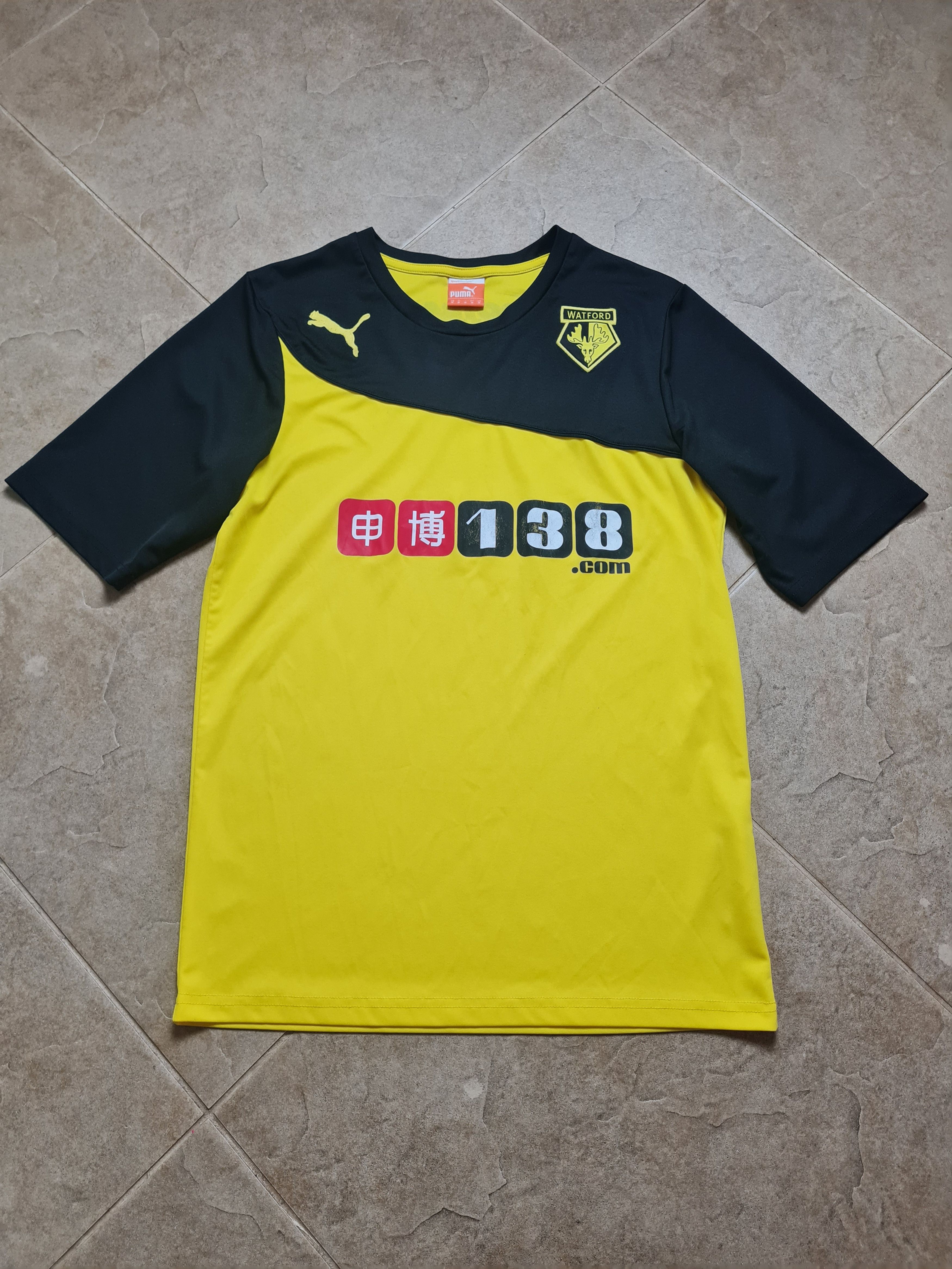 Puma Jersey Puma WATFORD ENGLAND 2013/2014 HOME FOOTBALL SHIRT Size US M / EU 48-50 / 2 - 6 Thumbnail