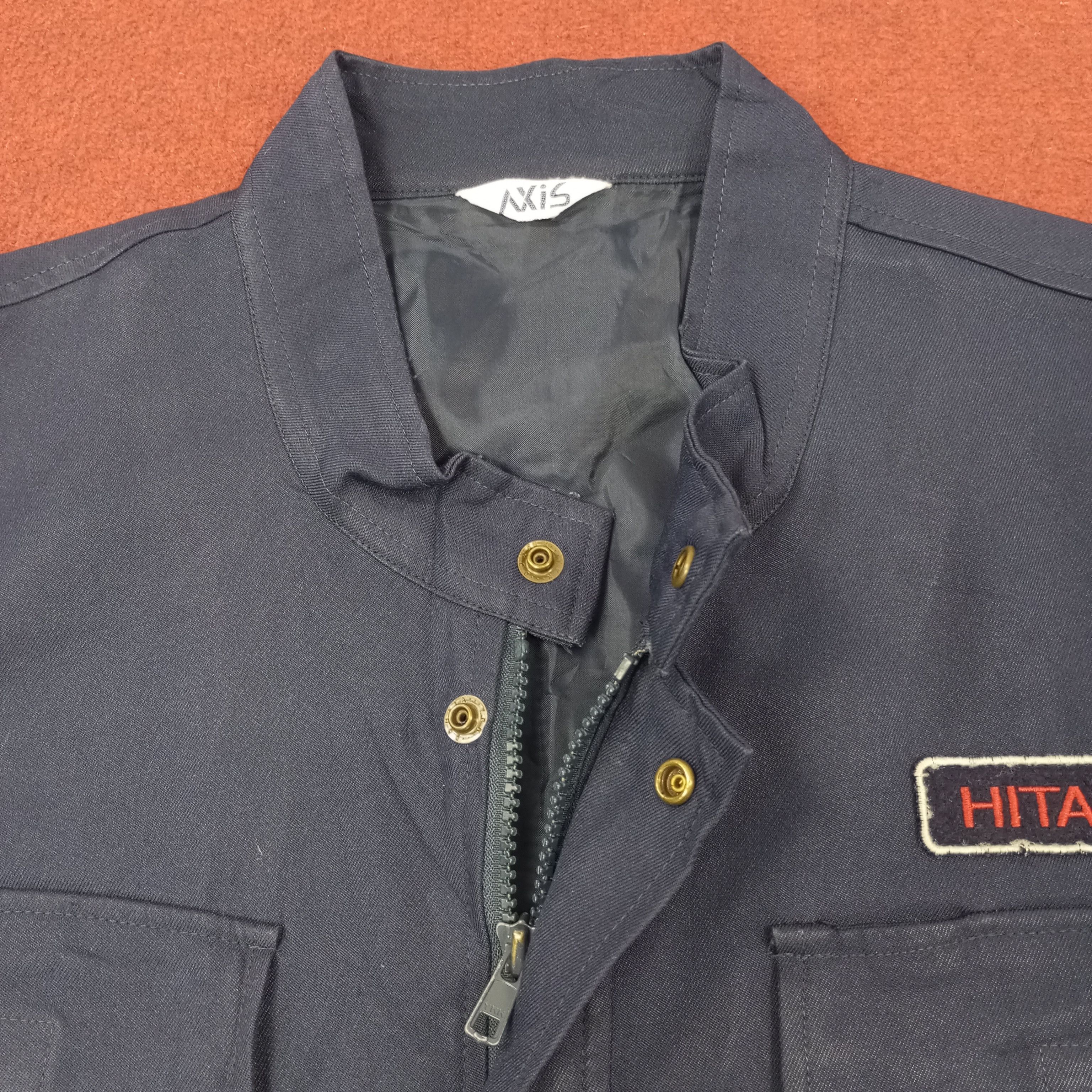 Japanese Brand × Vintage Hitachi Japanese Brand Workwear Jacket C214N4 Size US XL / EU 56 / 4 - 5 Thumbnail