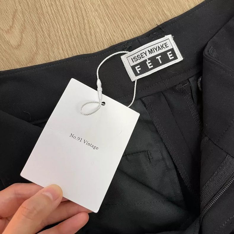Issey Miyake issey miyake size:2 Woolen trousers Size US 26 / EU 42 - 4 Thumbnail